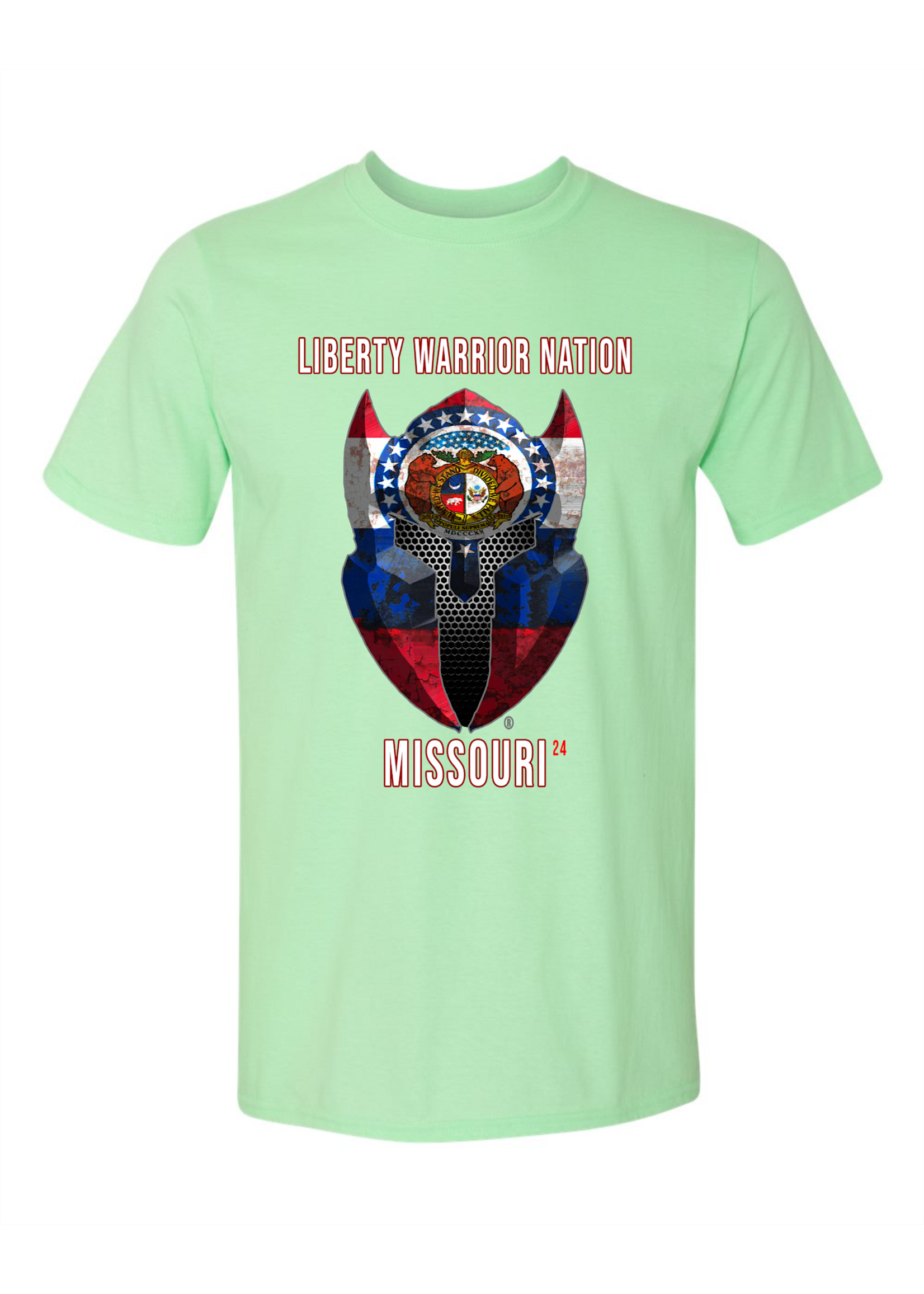 LWN Liberty Warrior Nation Missouri with Text Shirt