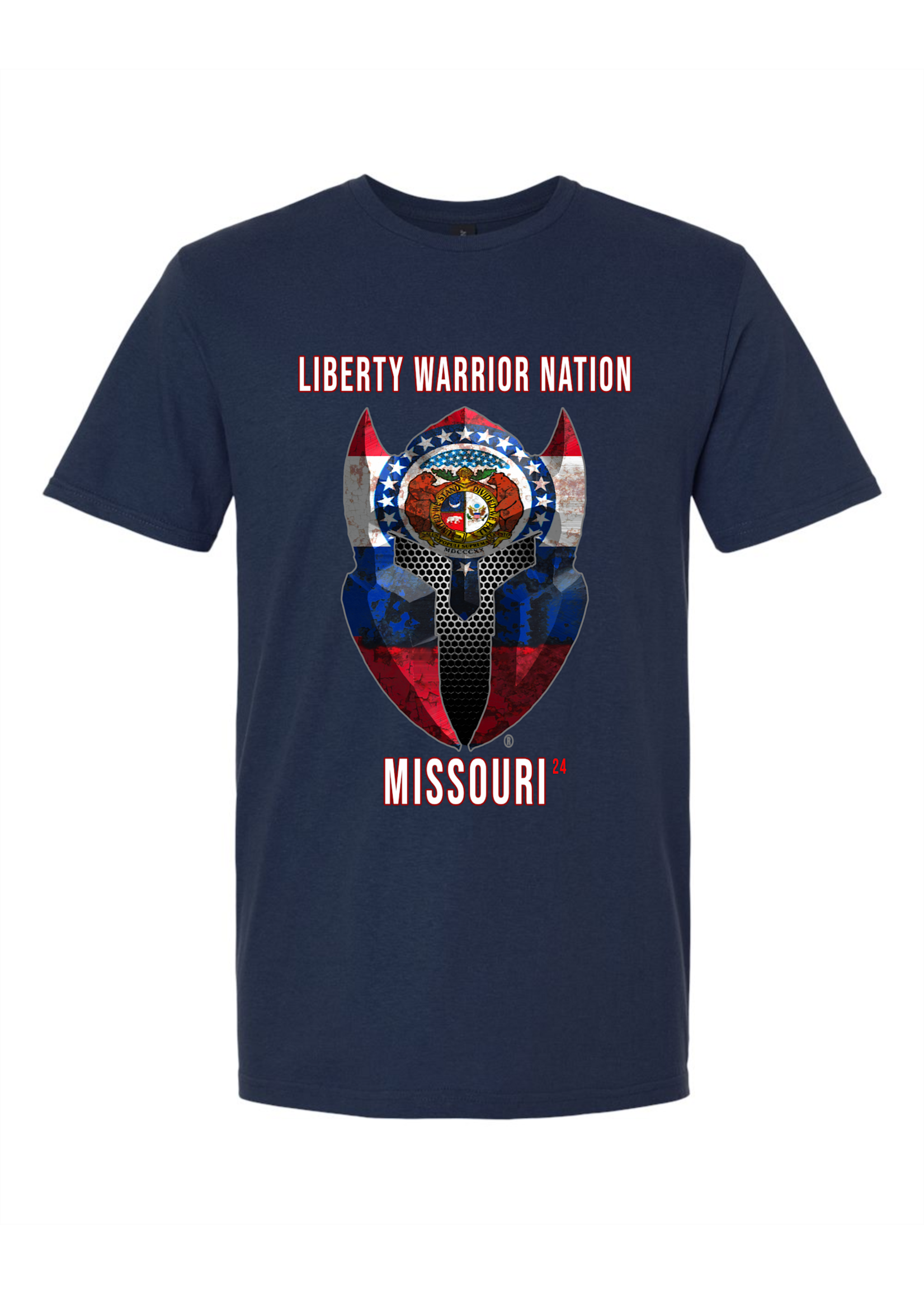 LWN Liberty Warrior Nation Missouri with Text Shirt