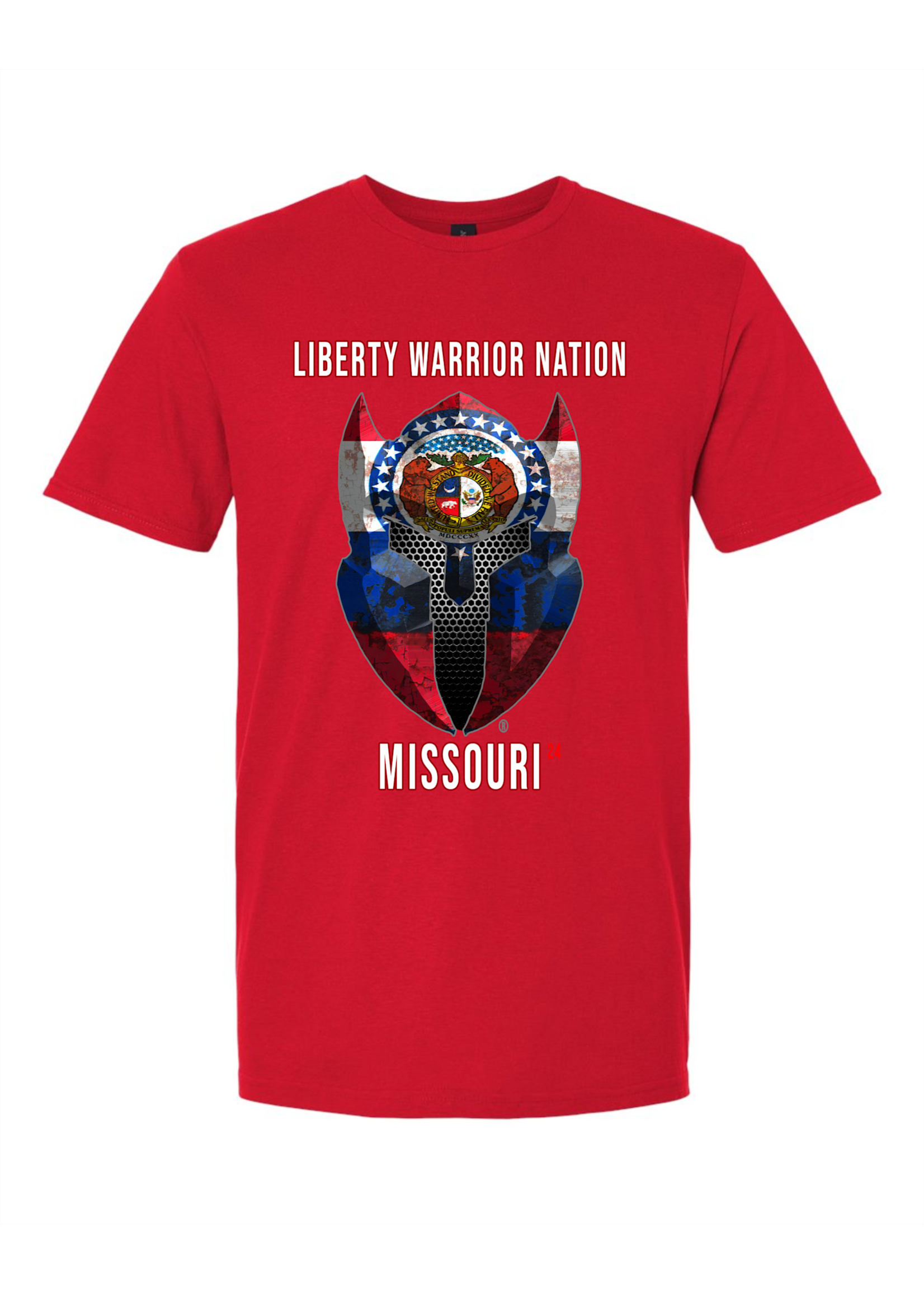 LWN Liberty Warrior Nation Missouri with Text Shirt
