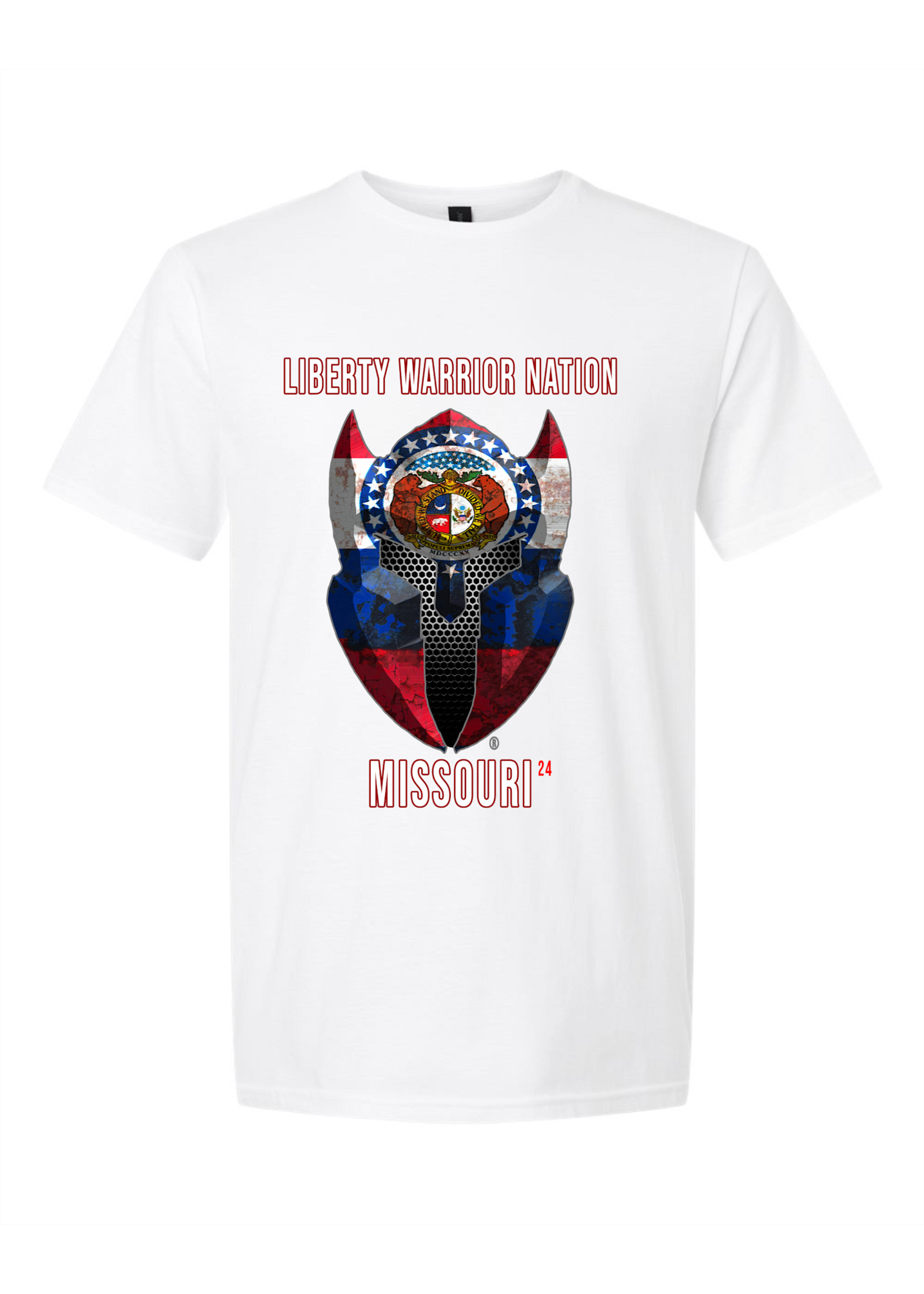 LWN Liberty Warrior Nation Missouri with Text Shirt