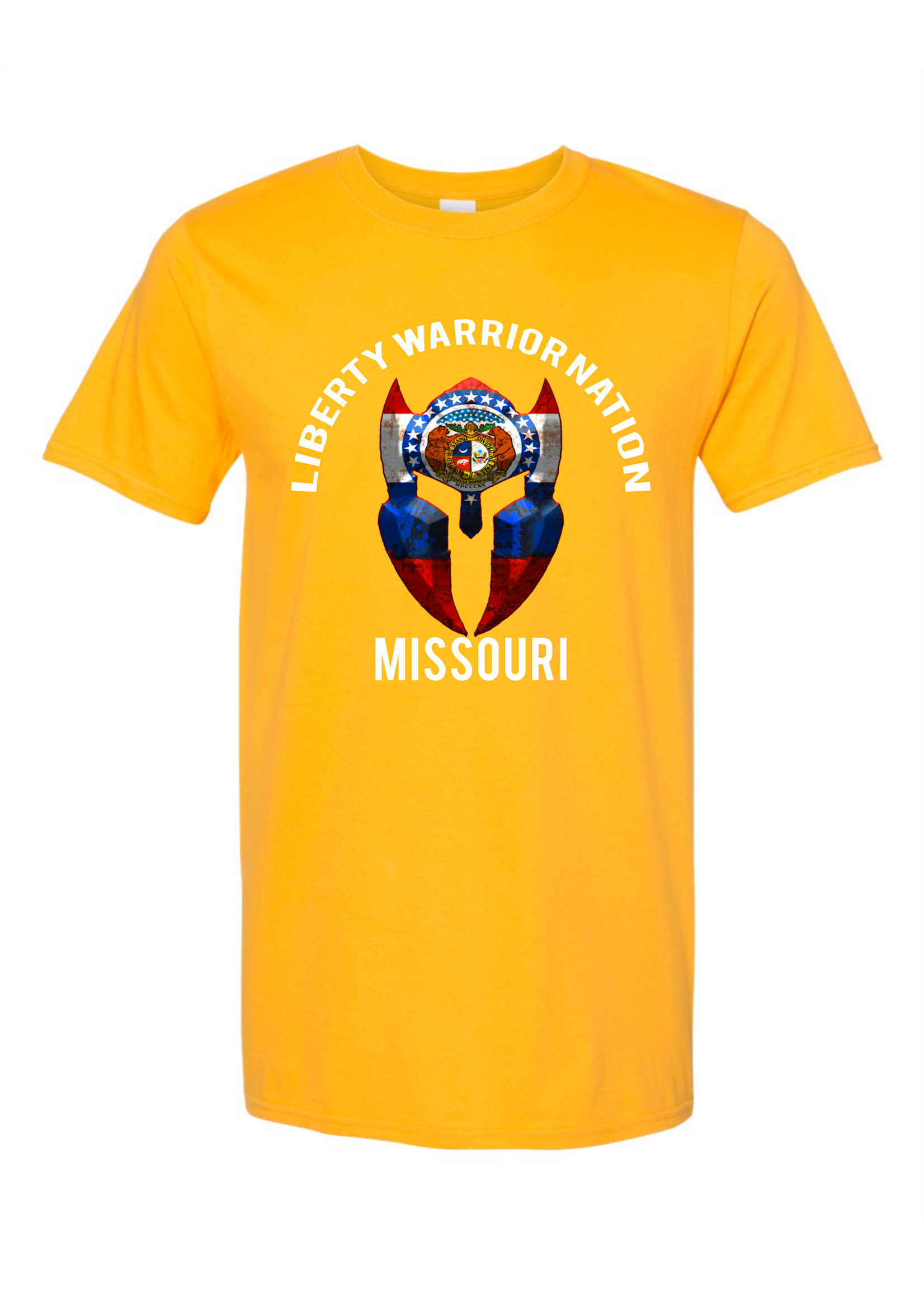 LWN Liberty Warrior Nation Missouri v2 with Text Shirt