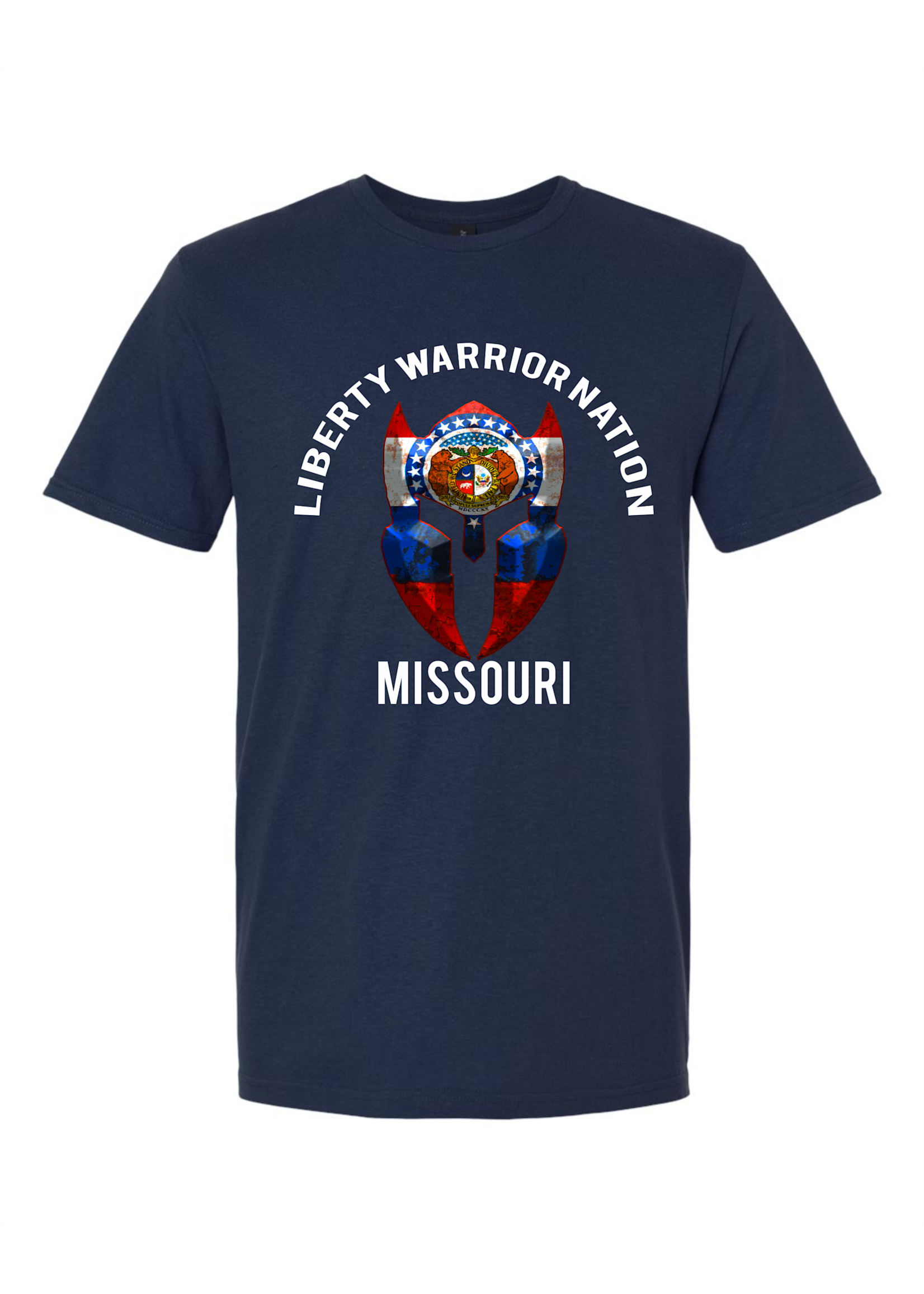LWN Liberty Warrior Nation Missouri v2 with Text Shirt