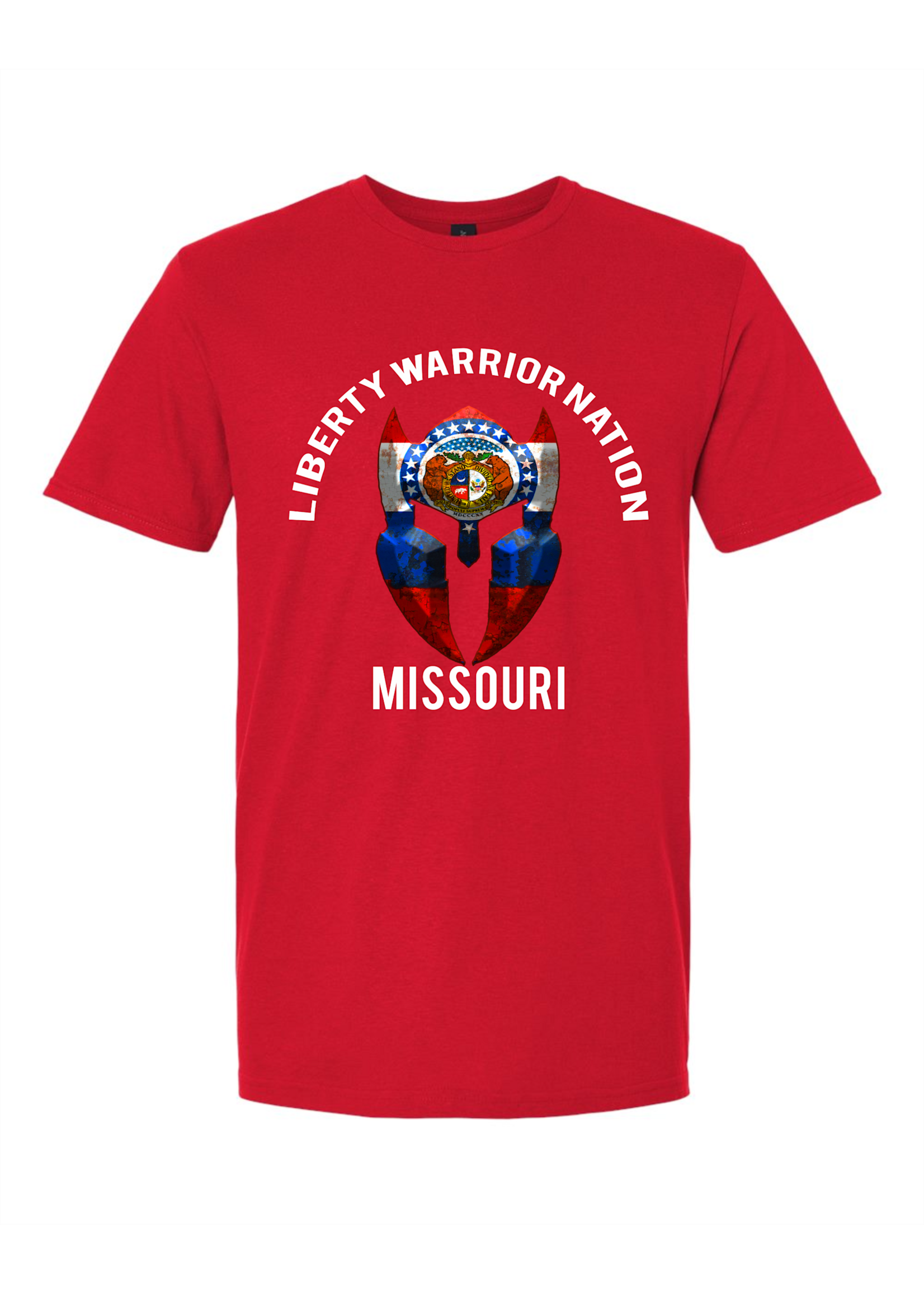 LWN Liberty Warrior Nation Missouri v2 with Text Shirt