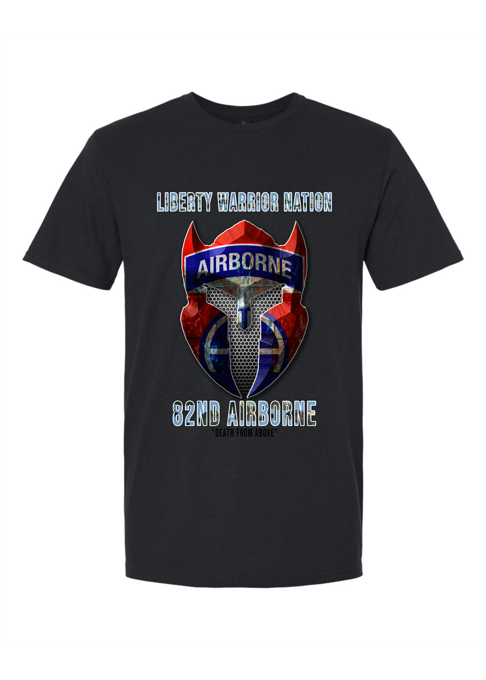 LWN Liberty Warrior Nation 82nd Airborne Shirt