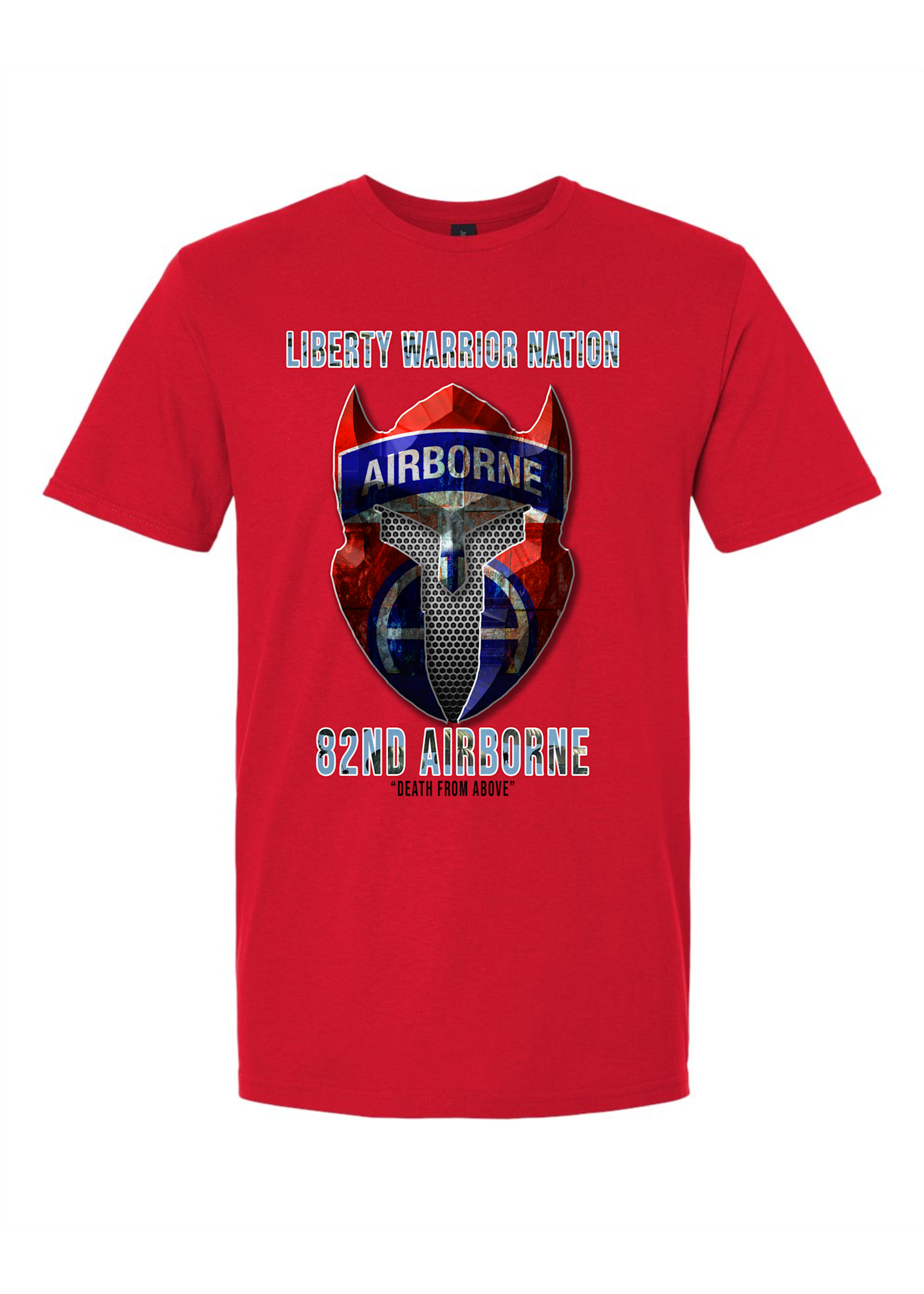 LWN Liberty Warrior Nation 82nd Airborne Shirt