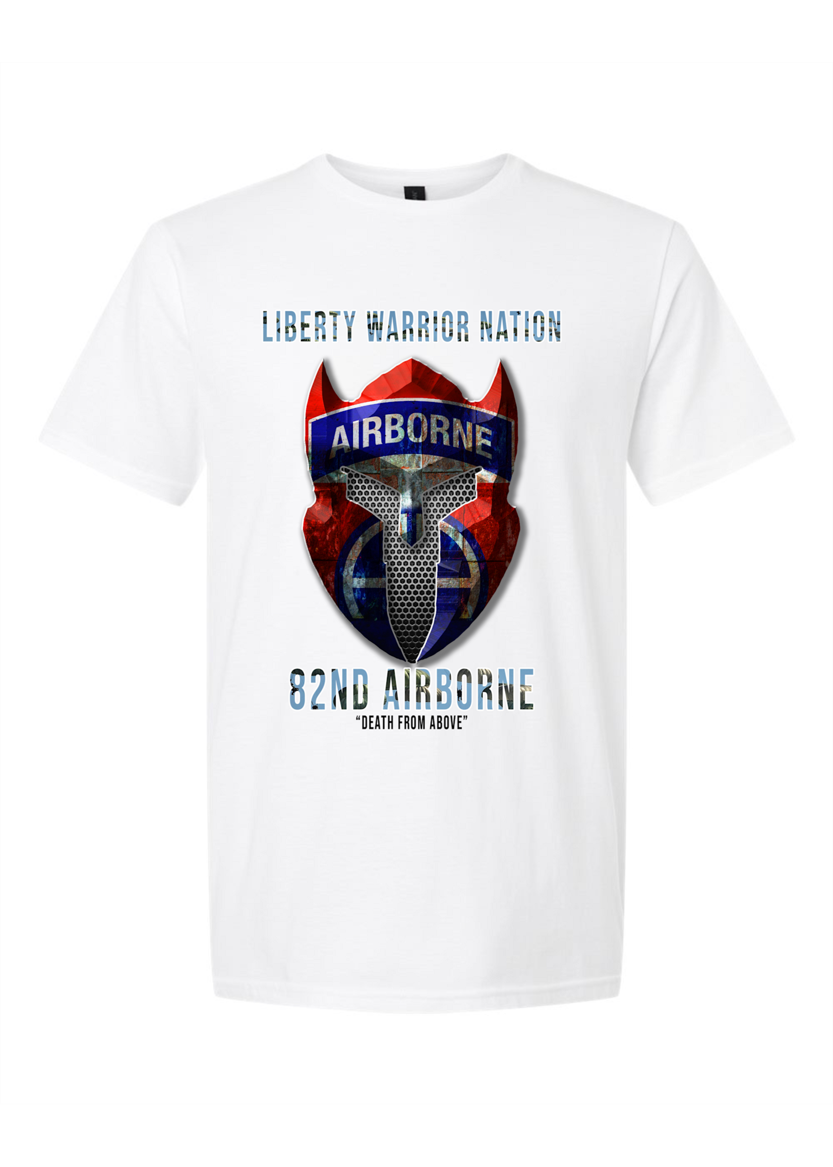 LWN Liberty Warrior Nation 82nd Airborne Shirt