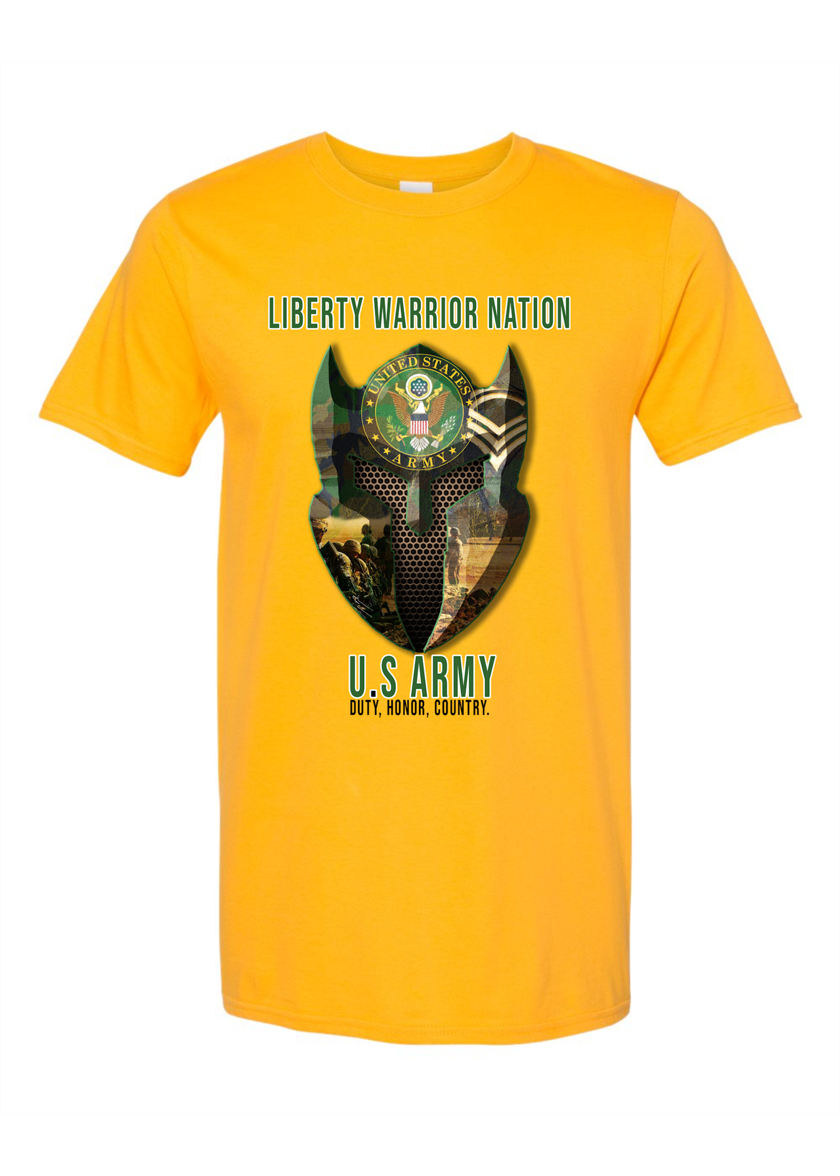 LWN Liberty Warrior Nation Army Shirt