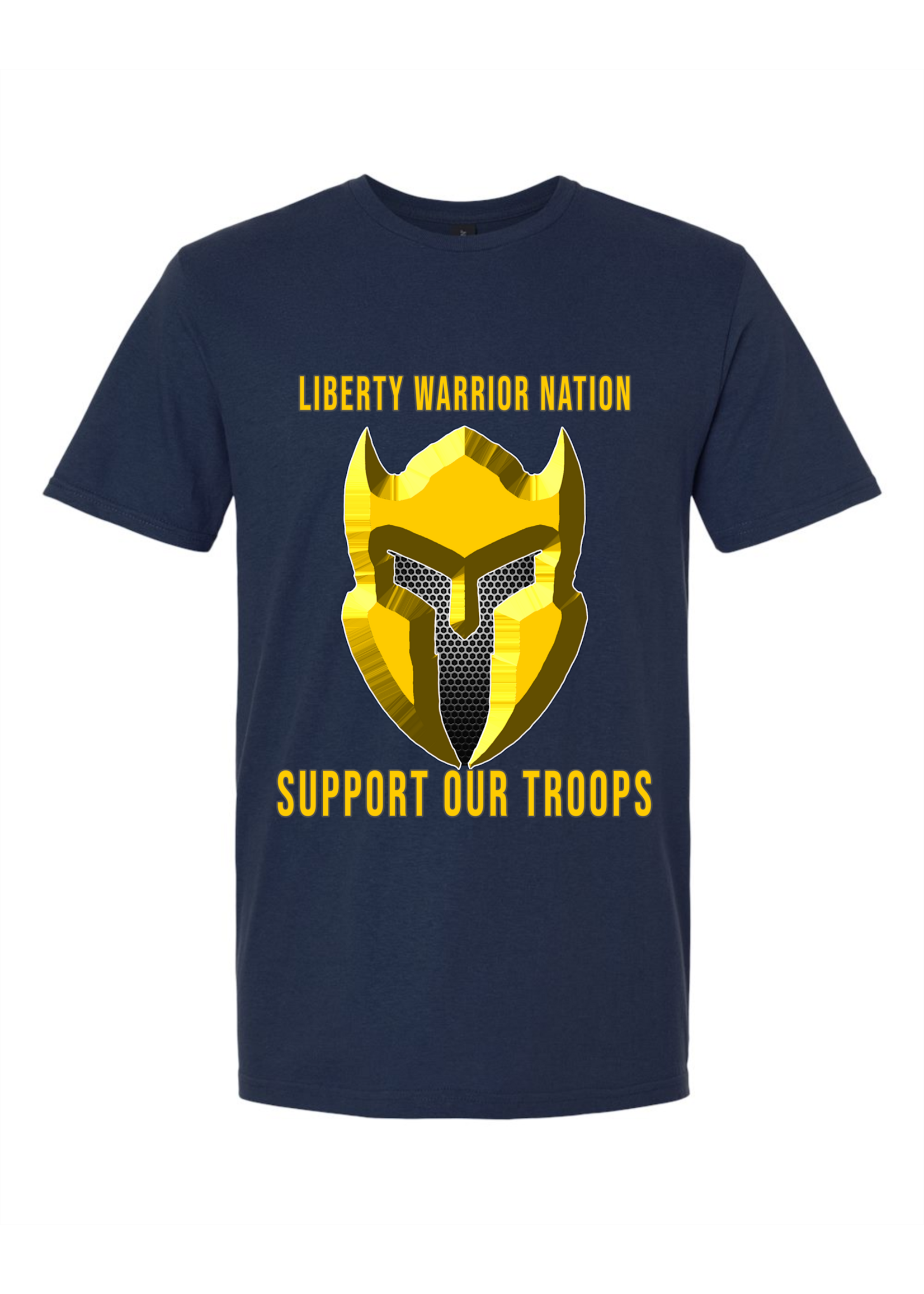 LWN Liberty Warrior Nation Support Our Troops Shirt