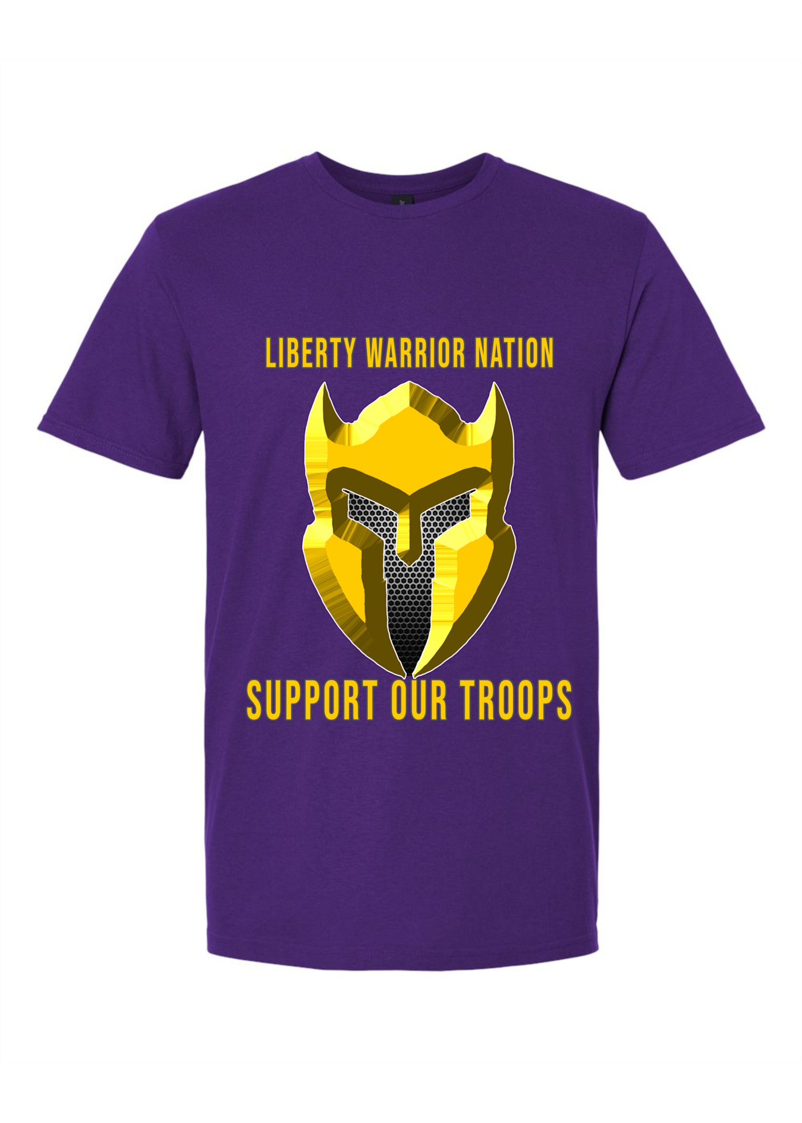 LWN Liberty Warrior Nation Support Our Troops Shirt