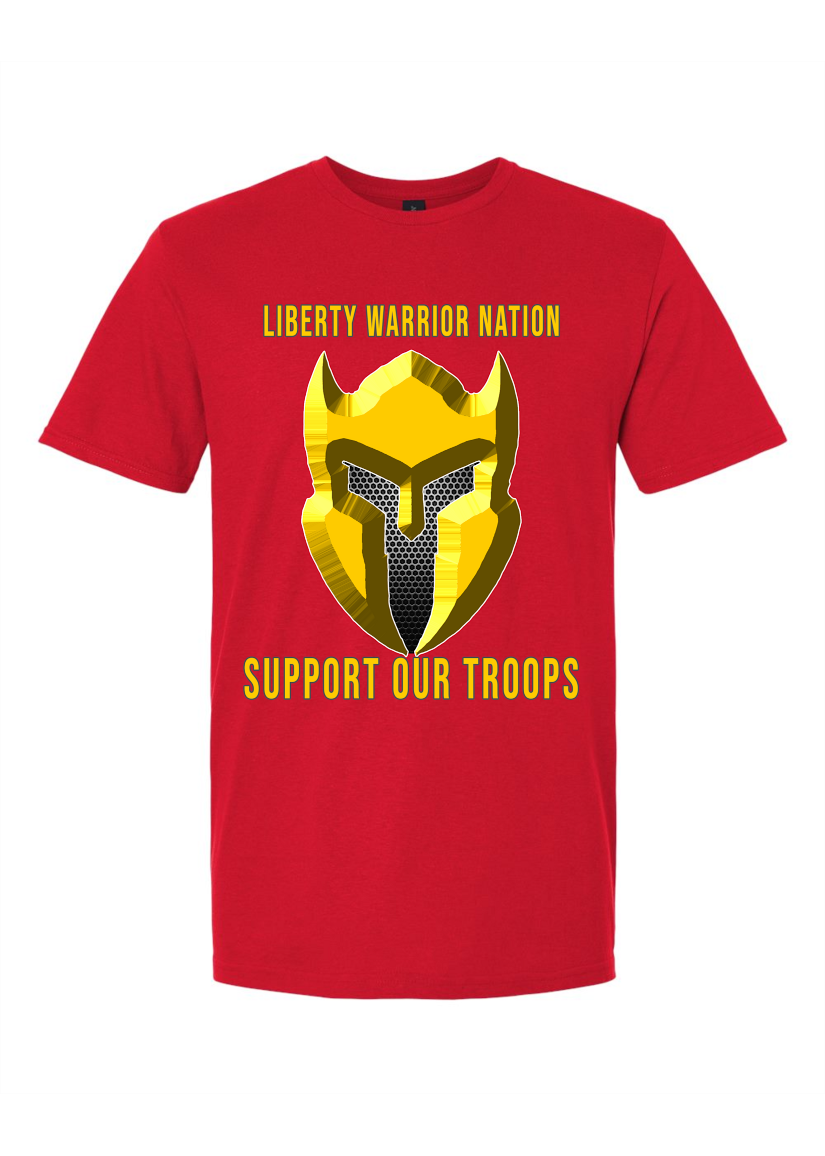 LWN Liberty Warrior Nation Support Our Troops Shirt
