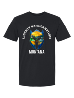 LWN Liberty Warrior Nation Montana v2 with Text Shirt