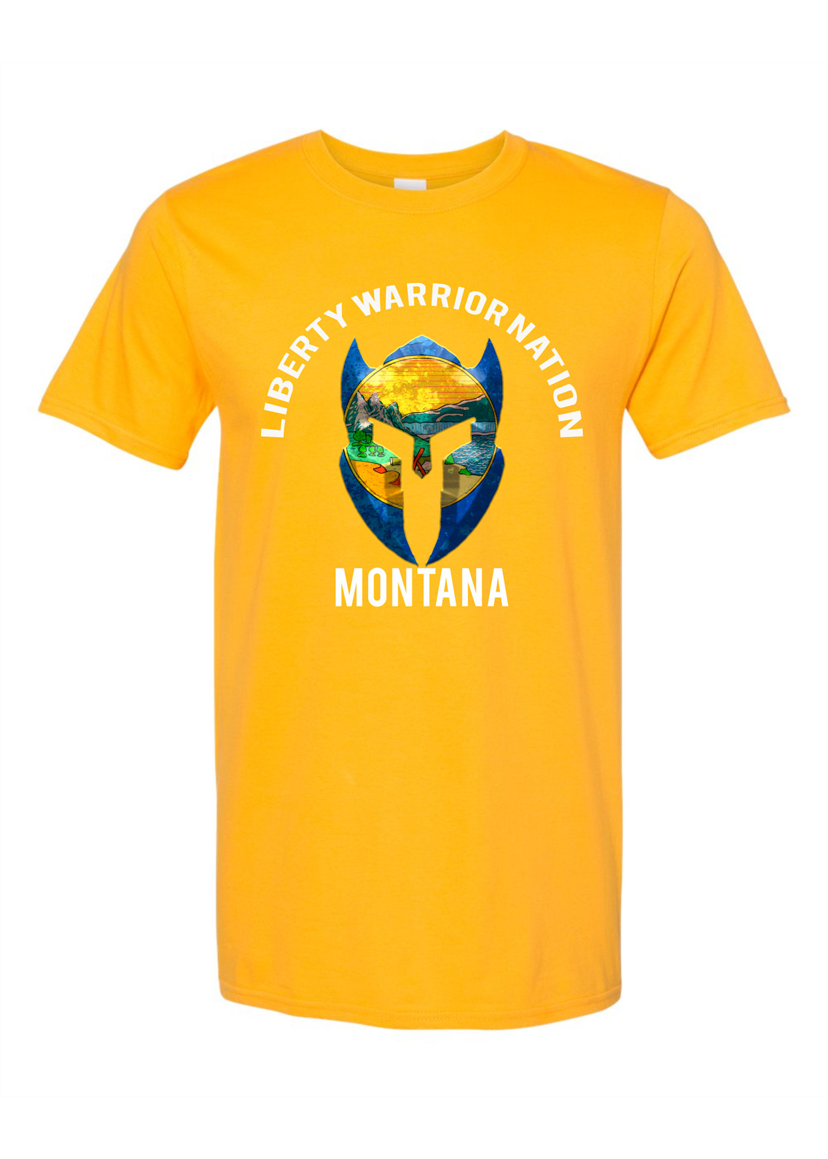 LWN Liberty Warrior Nation Montana v2 with Text Shirt