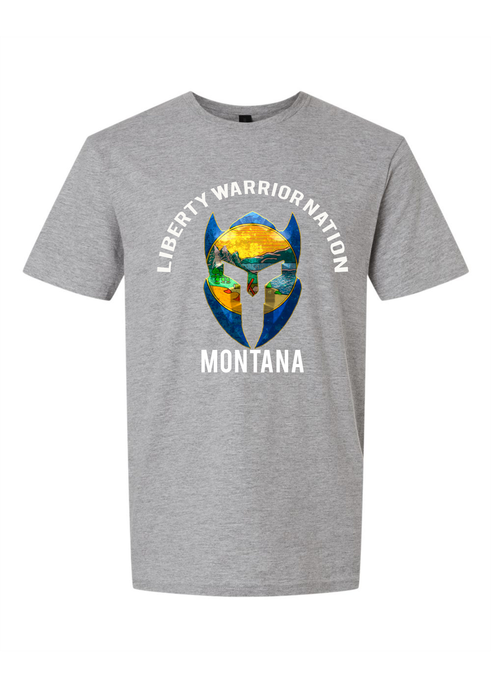 LWN Liberty Warrior Nation Montana v2 with Text Shirt