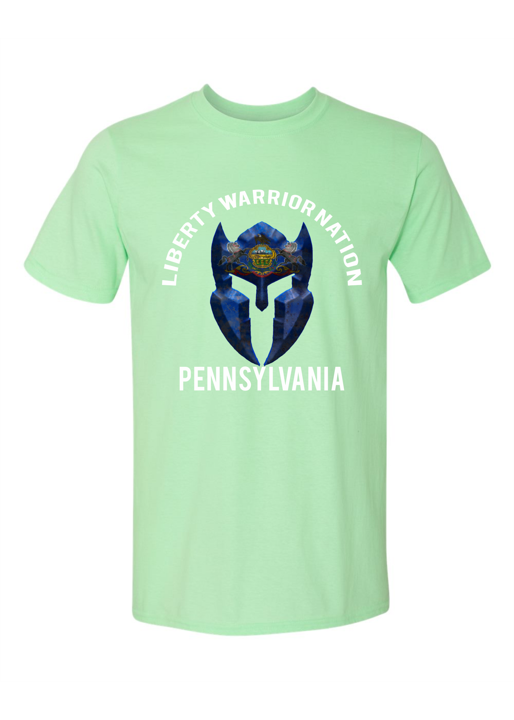 LWN Liberty Warrior Nation Pennsylvania v2 with Text Shirt