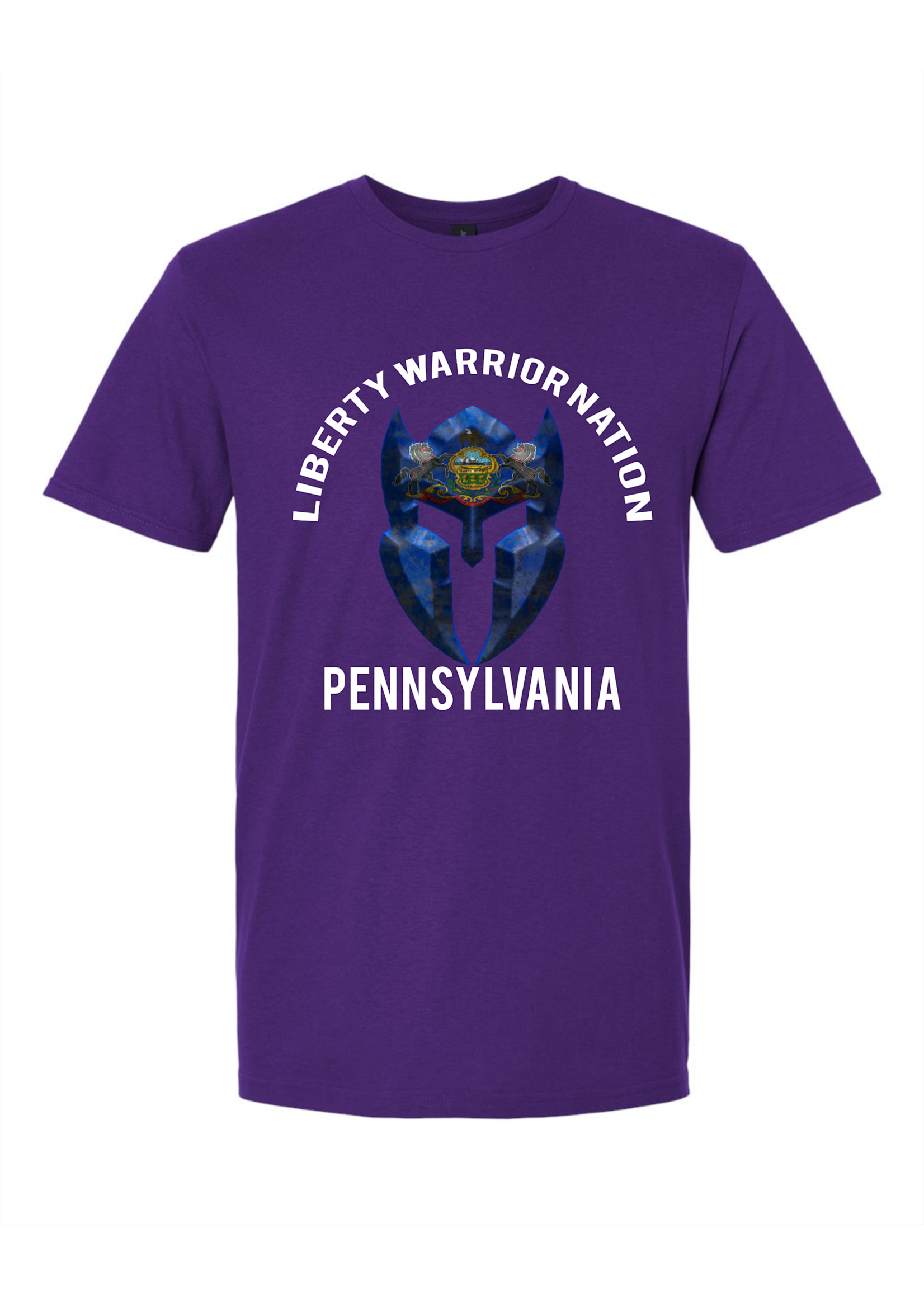 LWN Liberty Warrior Nation Pennsylvania v2 with Text Shirt