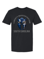 LWN Liberty Warrior Nation South Carolina v2 with Text Shirt