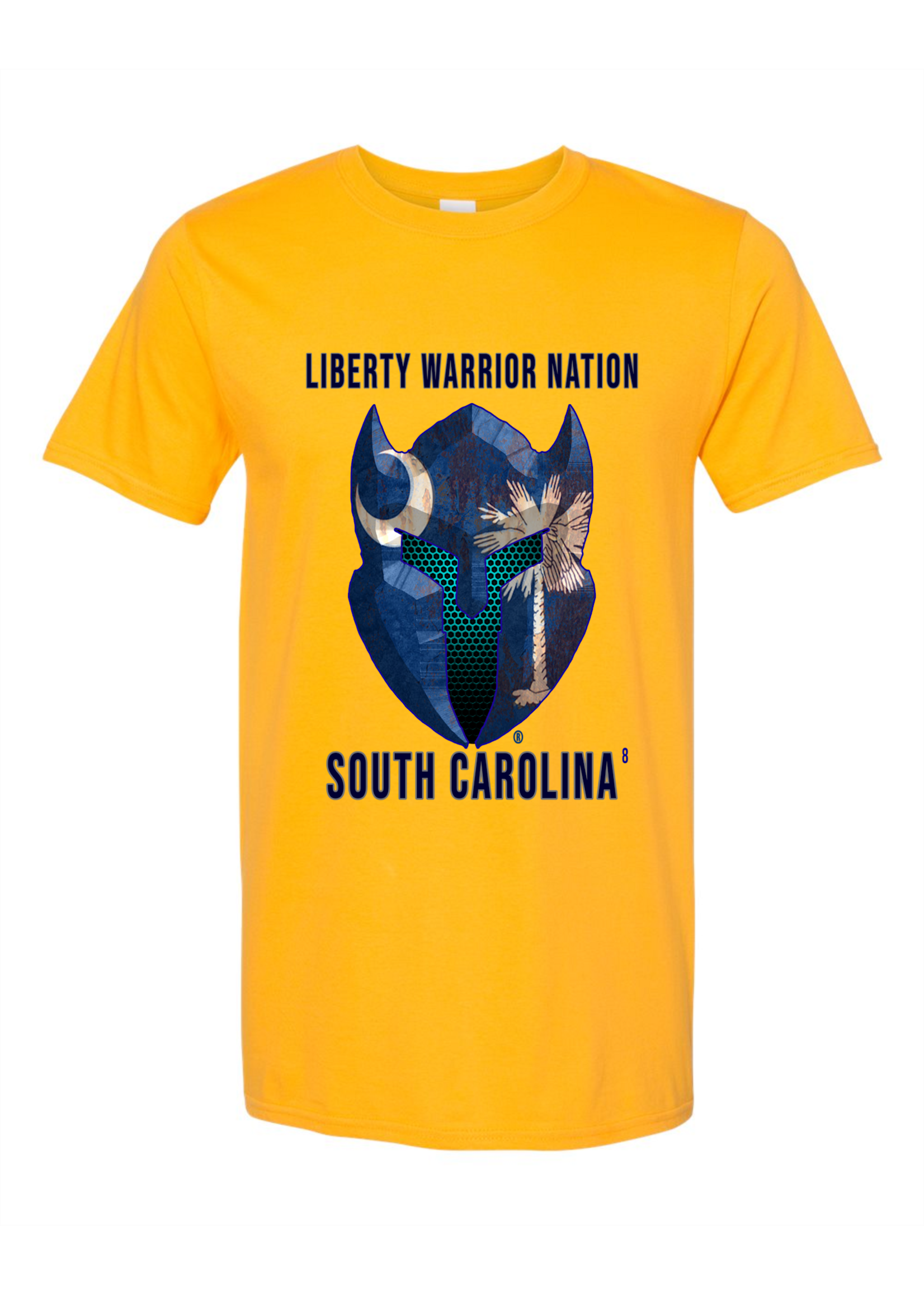 LWN Liberty Warrior Nation South Carolina with Text Shirt
