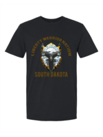 LWN Liberty Warrior Nation South Dakota v2 with Text Shirt