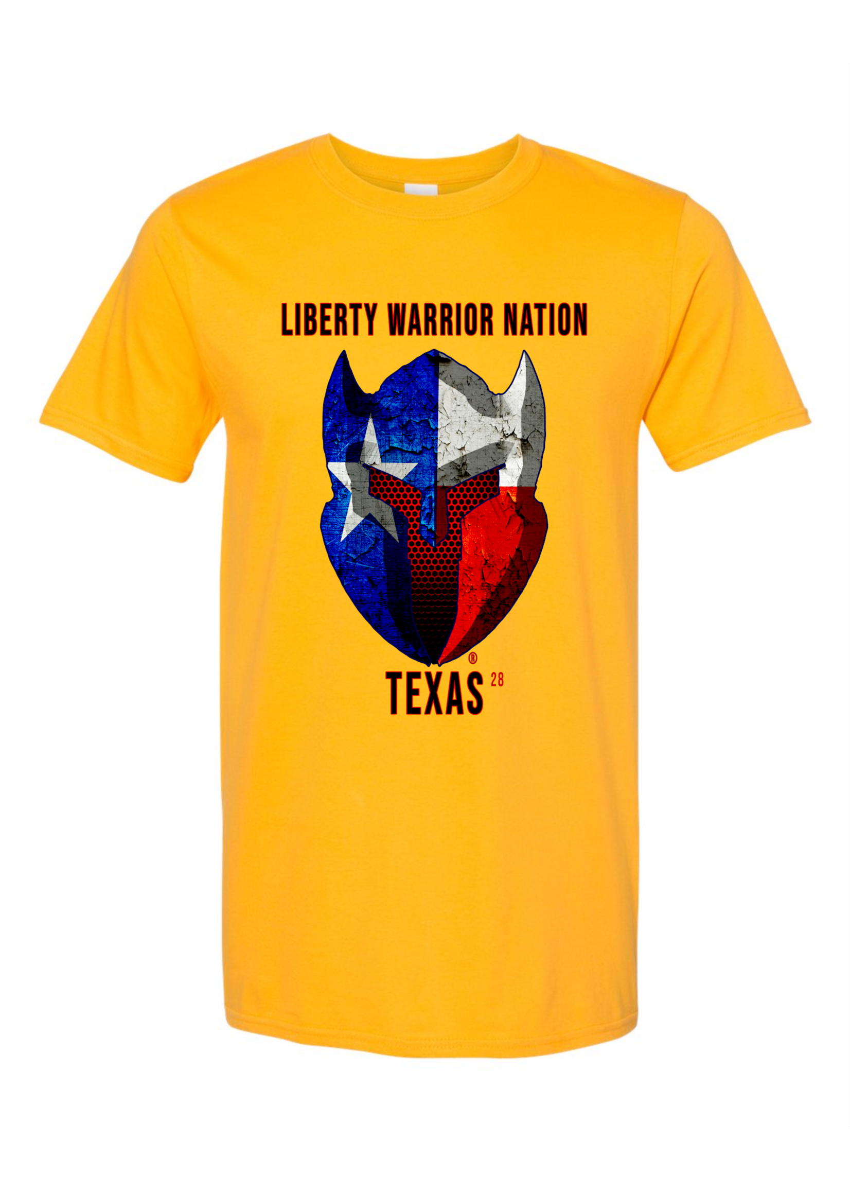 LWN Liberty Warrior Nation Texas with Text Shirt