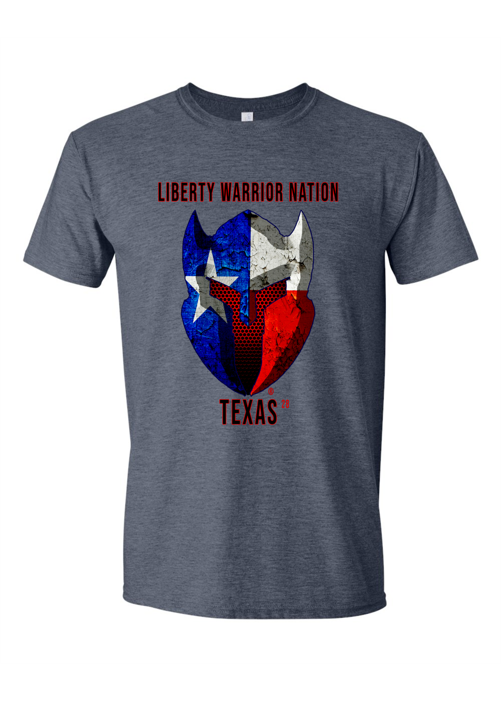 LWN Liberty Warrior Nation Texas with Text Shirt