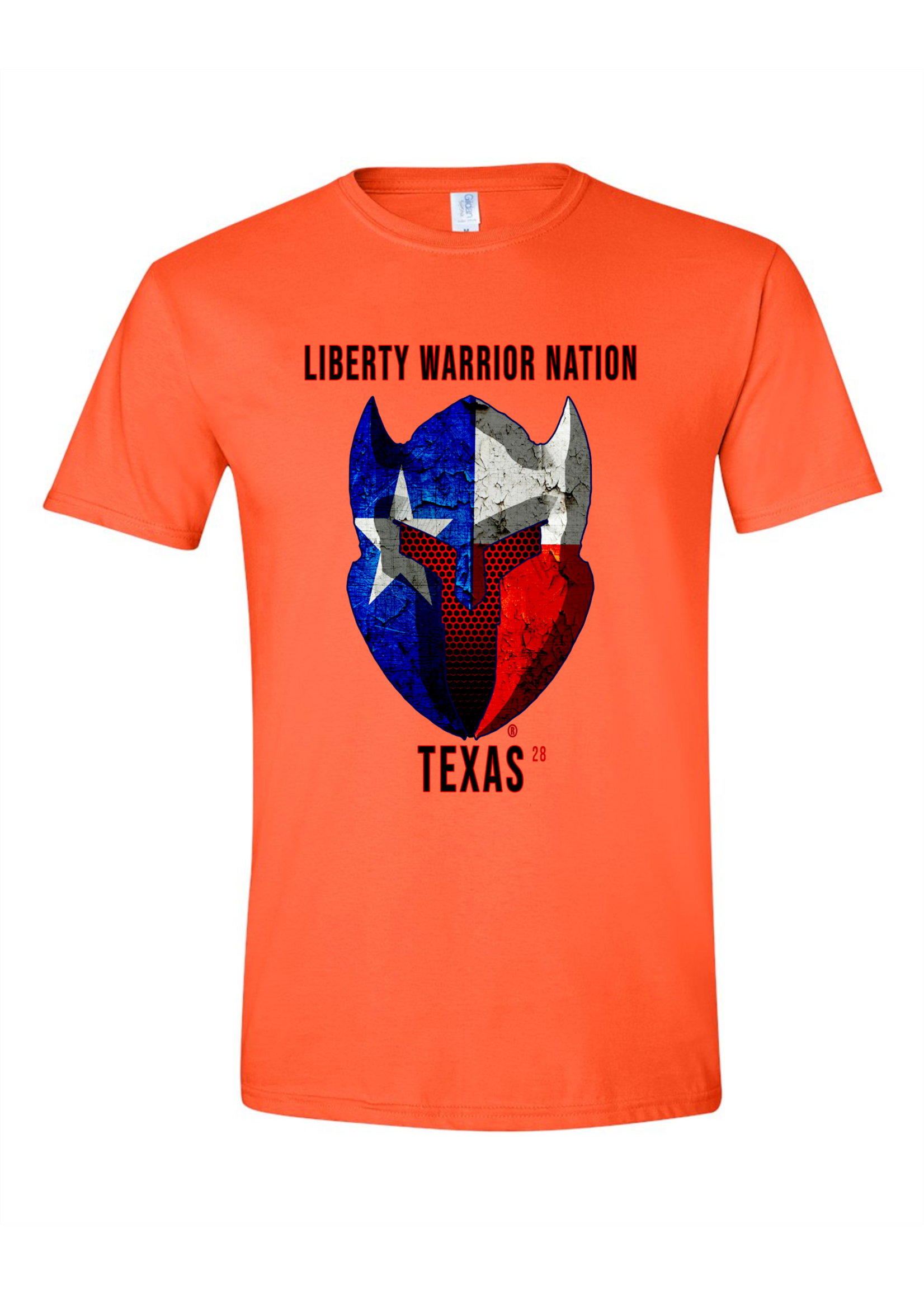 LWN Liberty Warrior Nation Texas with Text Shirt