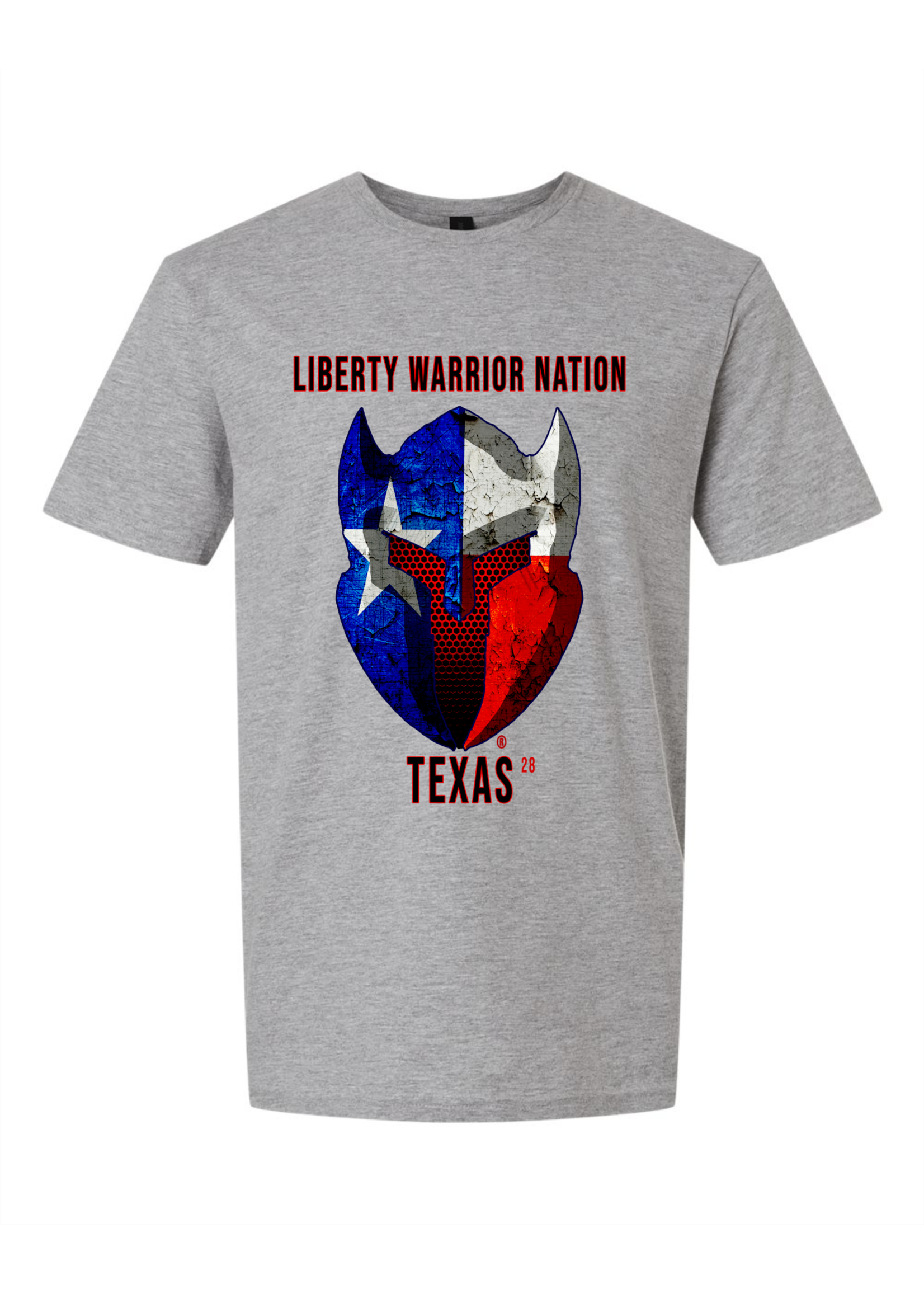 LWN Liberty Warrior Nation Texas with Text Shirt