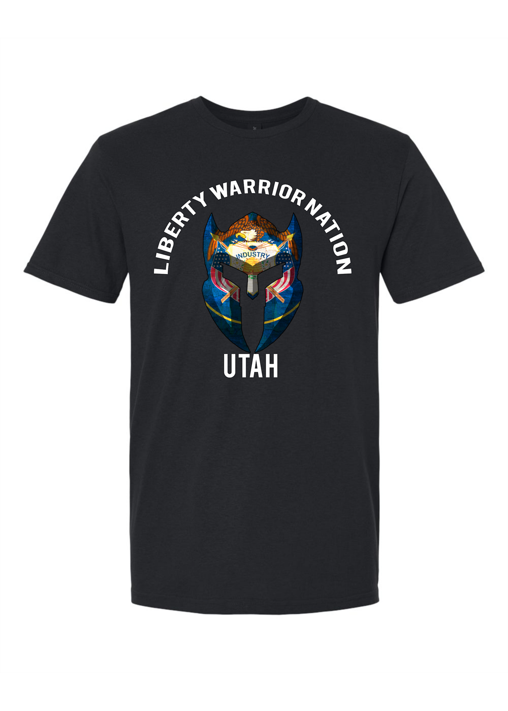 LWN Liberty Warrior Nation Utah v2 with Text Shirt
