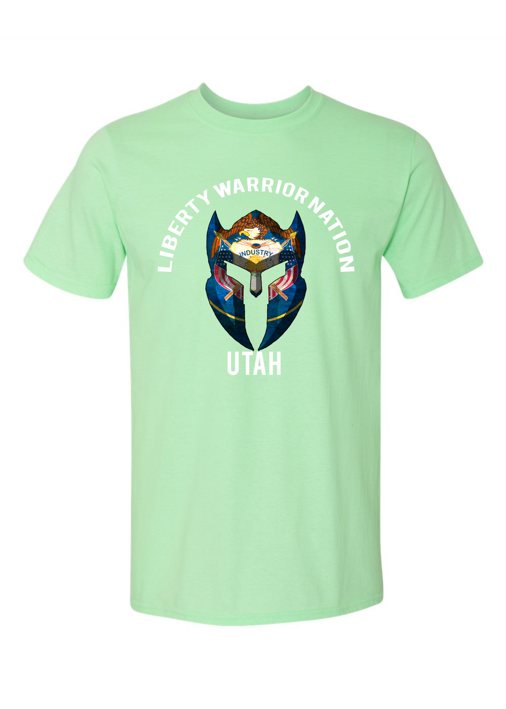 LWN Liberty Warrior Nation Utah v2 with Text Shirt