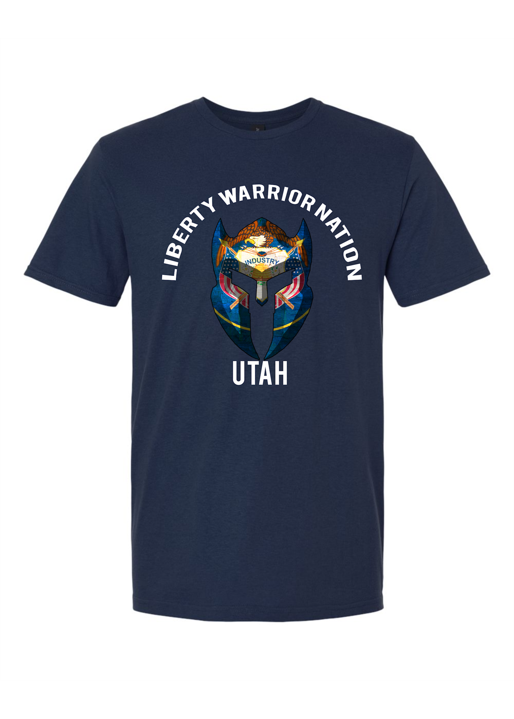 LWN Liberty Warrior Nation Utah v2 with Text Shirt