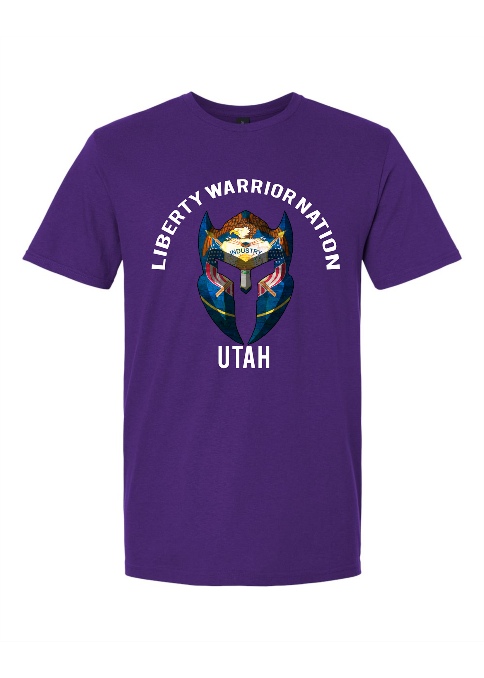 LWN Liberty Warrior Nation Utah v2 with Text Shirt