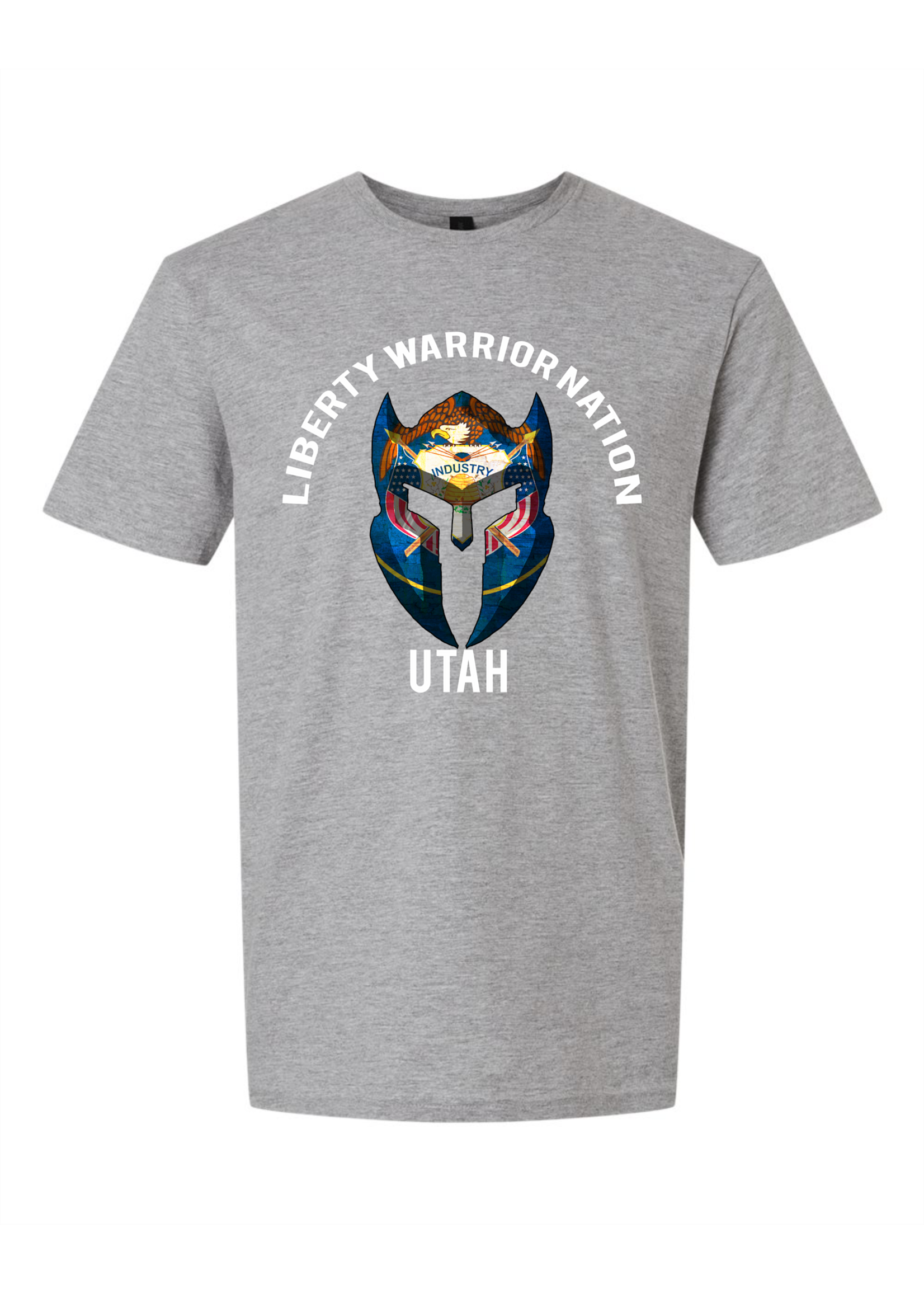 LWN Liberty Warrior Nation Utah v2 with Text Shirt