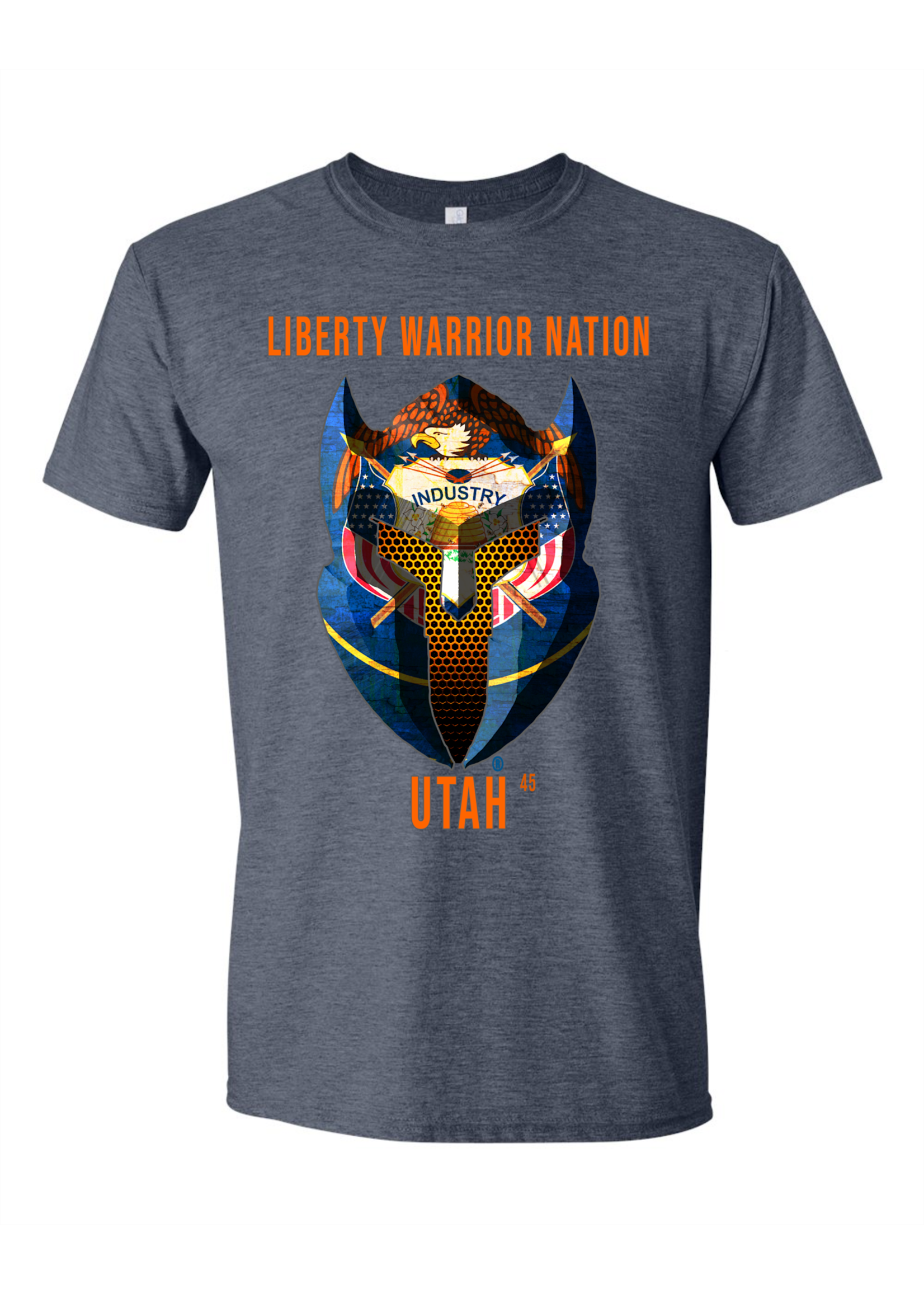 LWN Liberty Warrior Nation Utah with Text Shirt
