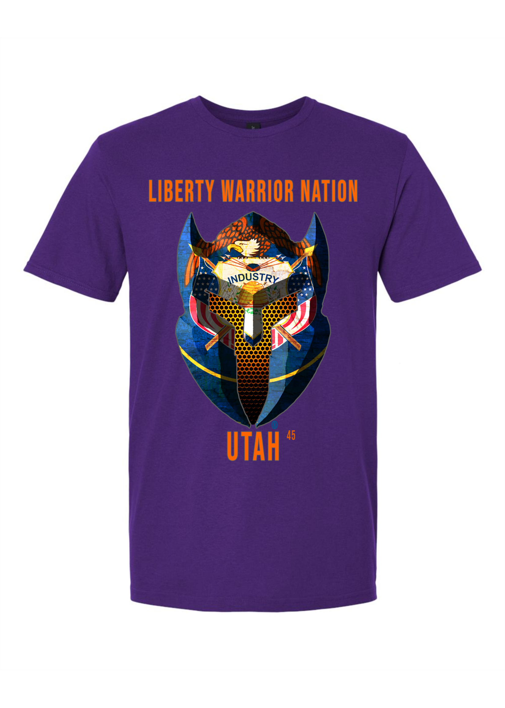 LWN Liberty Warrior Nation Utah with Text Shirt