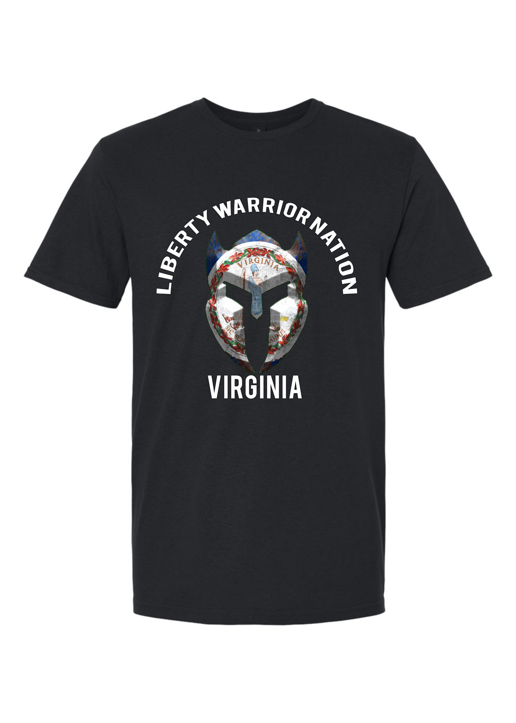 LWN Liberty Warrior Nation Virginia v2 with Text Shirt
