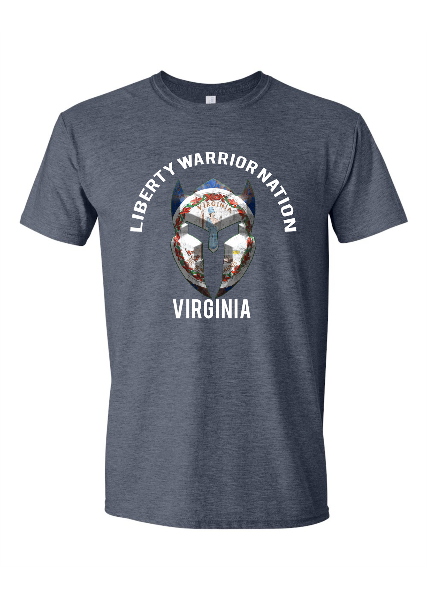 LWN Liberty Warrior Nation Virginia v2 with Text Shirt