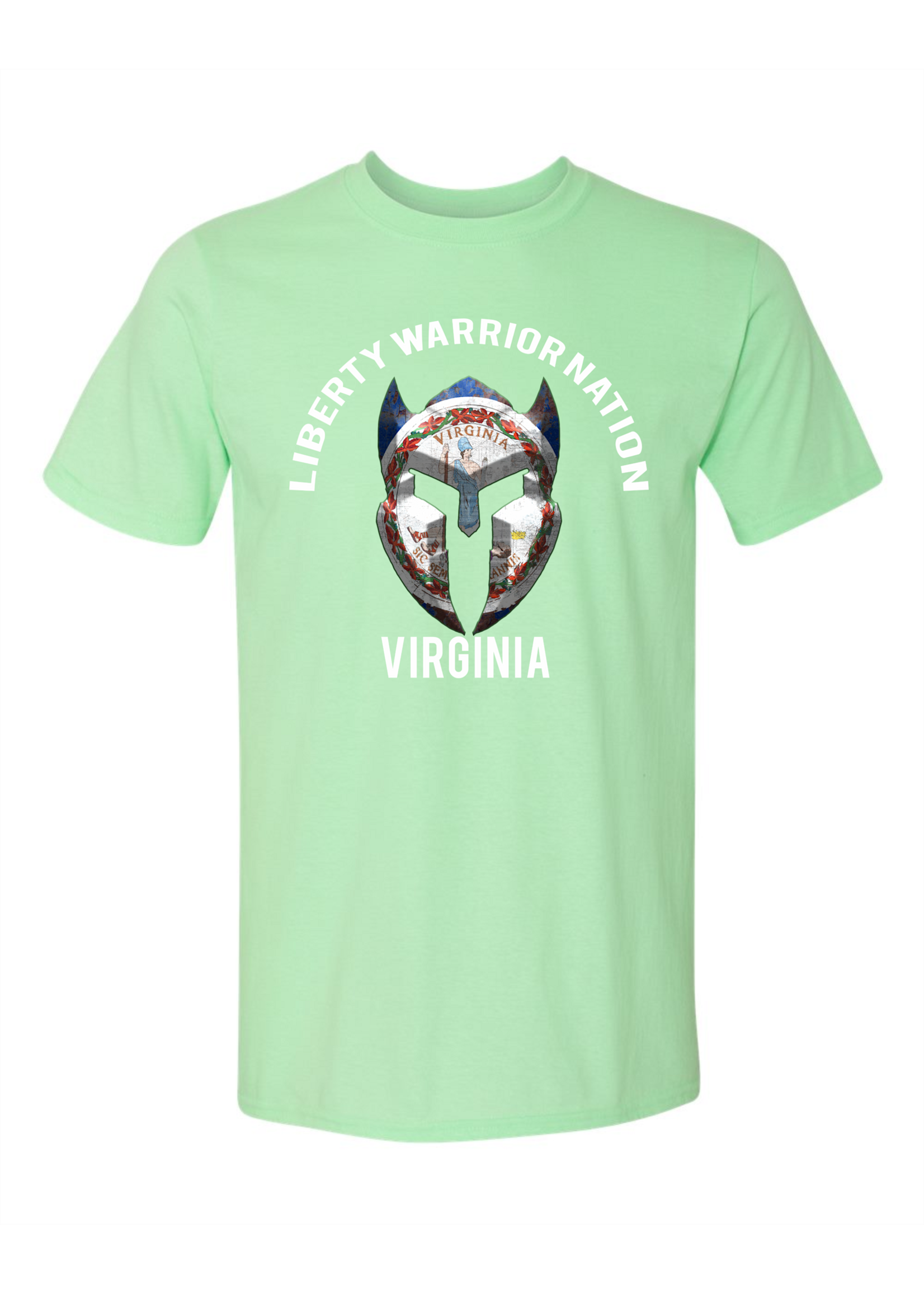 LWN Liberty Warrior Nation Virginia v2 with Text Shirt