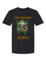 LWN Liberty Warrior Nation Washington with Text Shirt