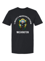 LWN Liberty Warrior Nation Washington v2 with Text Shirt