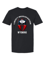 LWN Liberty Warrior Nation Wyoming v2 with Text Shirt
