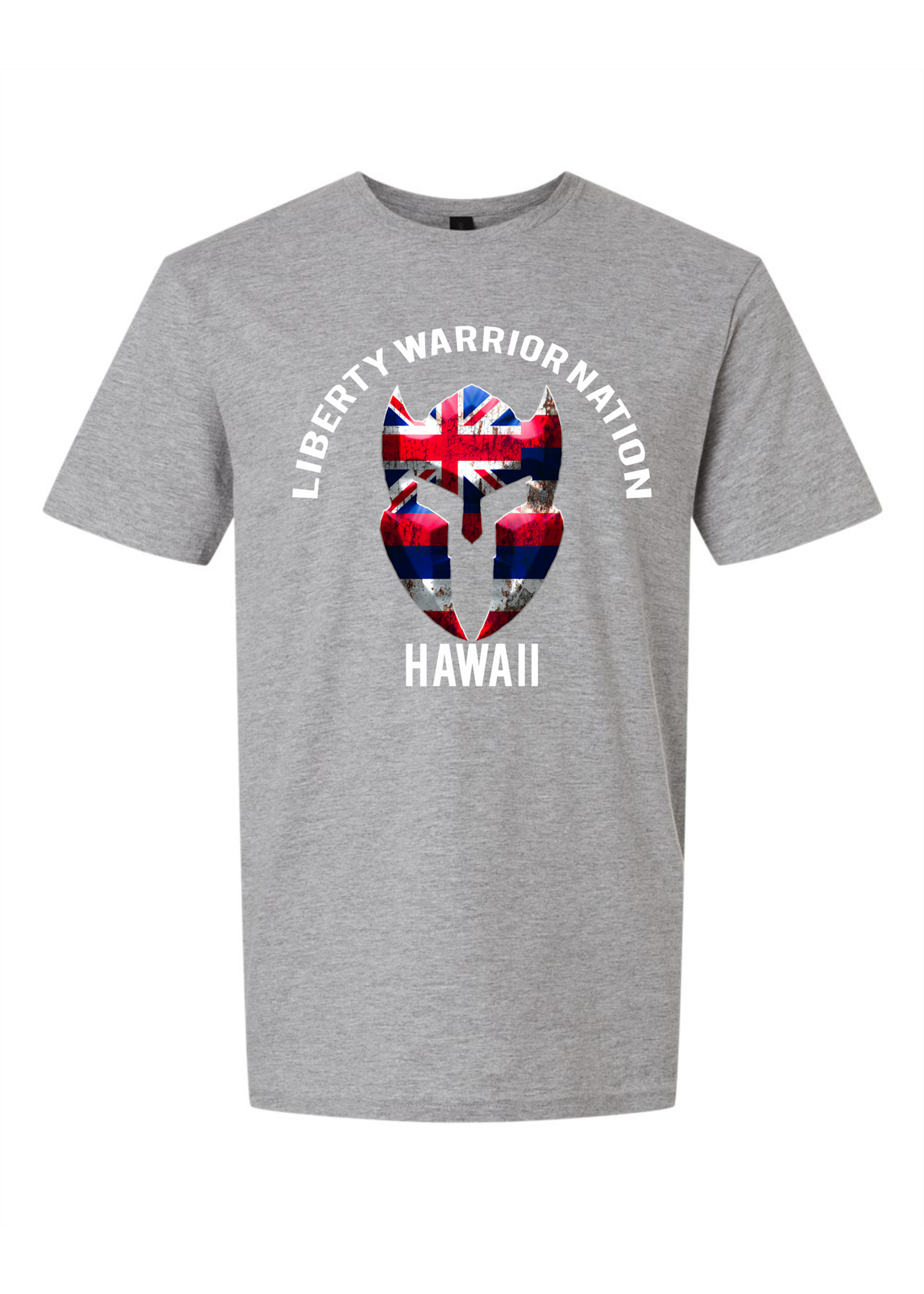 LWN Liberty Warrior Nation Hawaii Shirt with Text