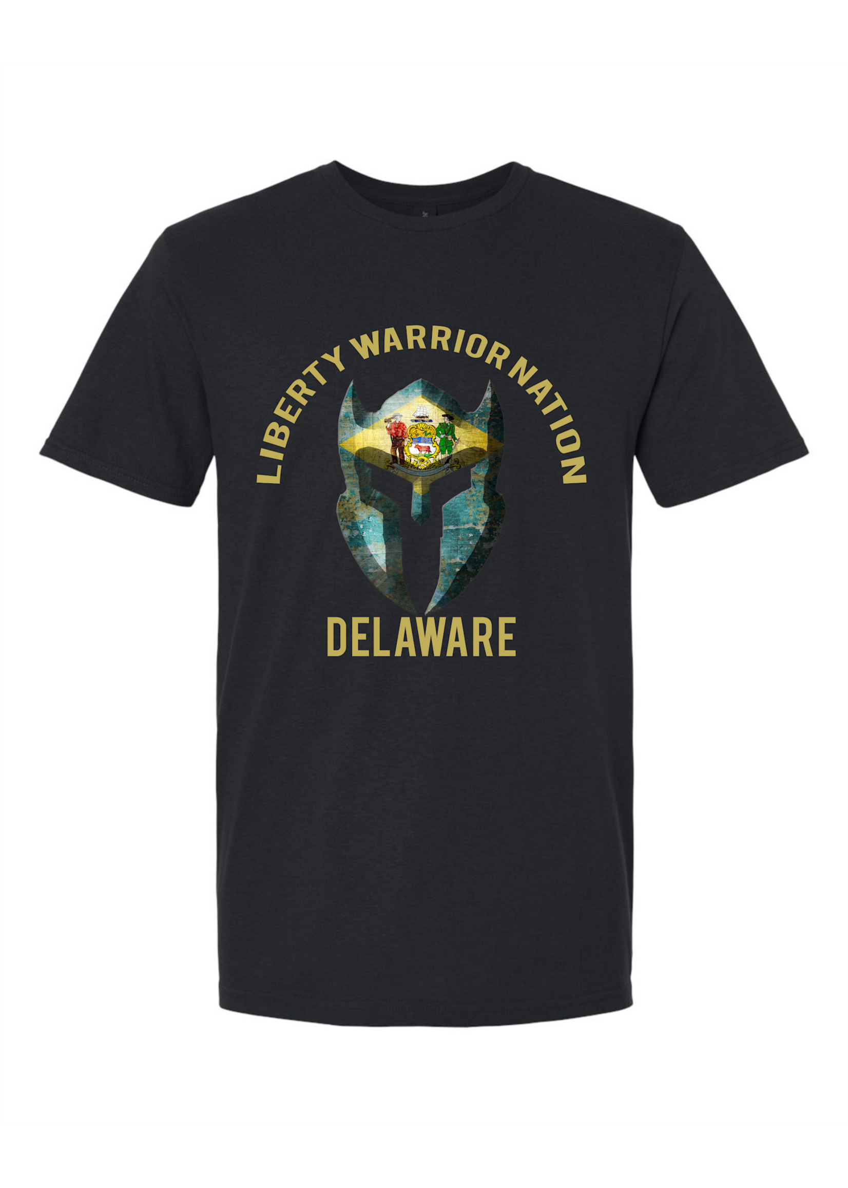 LWN Liberty Warrior Nation Delaware v2 with Text Shirt