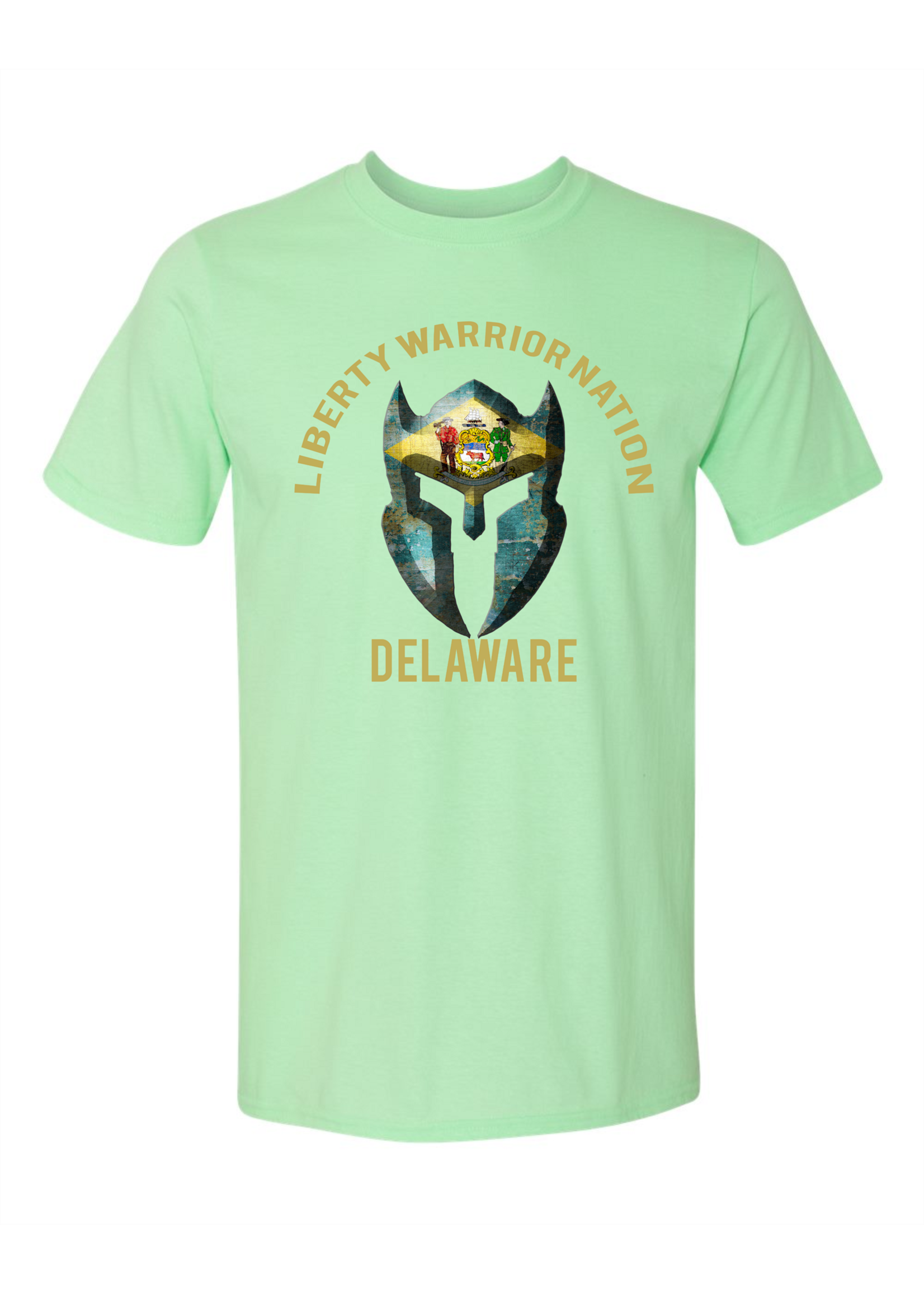 LWN Liberty Warrior Nation Delaware v2 with Text Shirt
