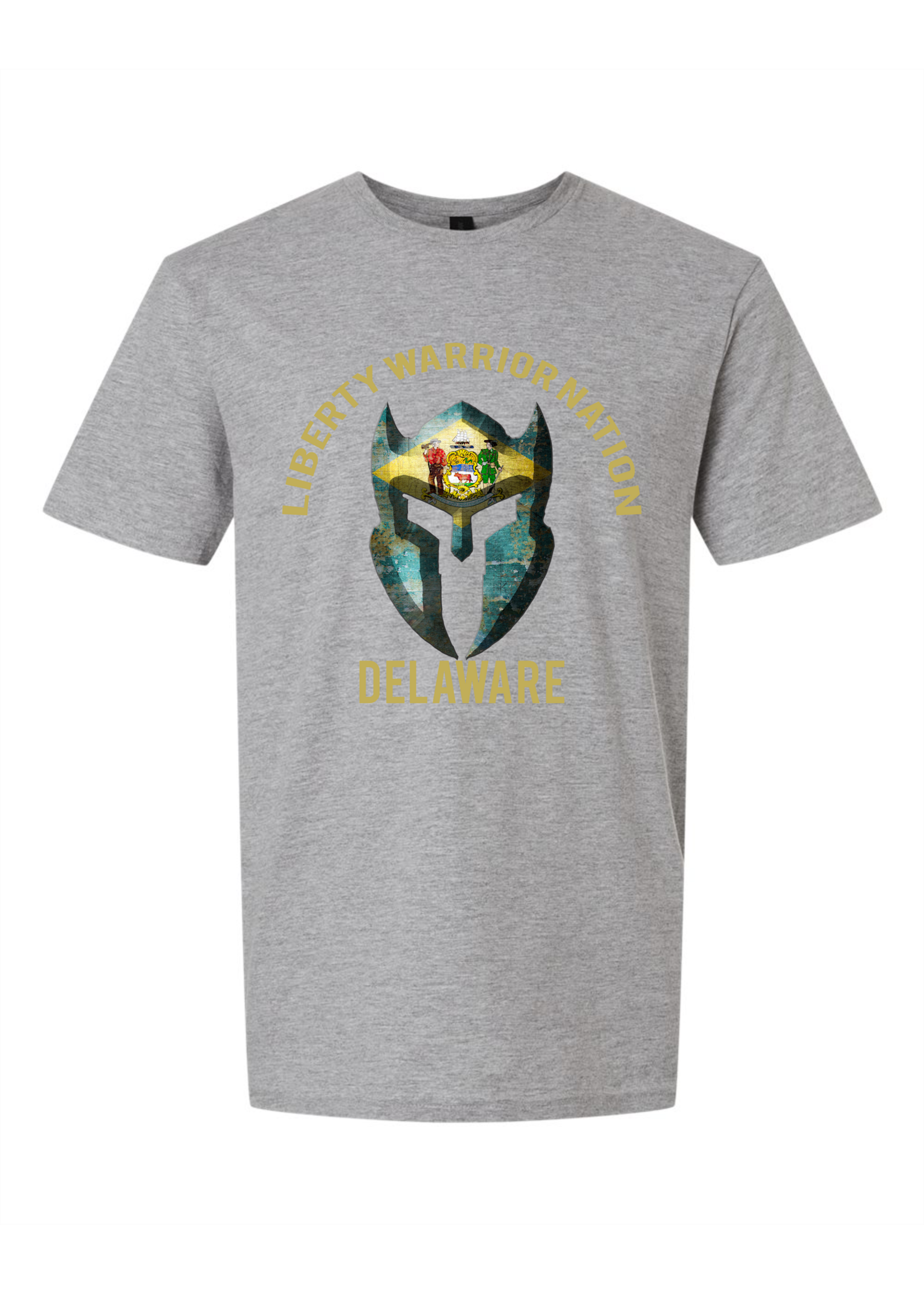 LWN Liberty Warrior Nation Delaware v2 with Text Shirt