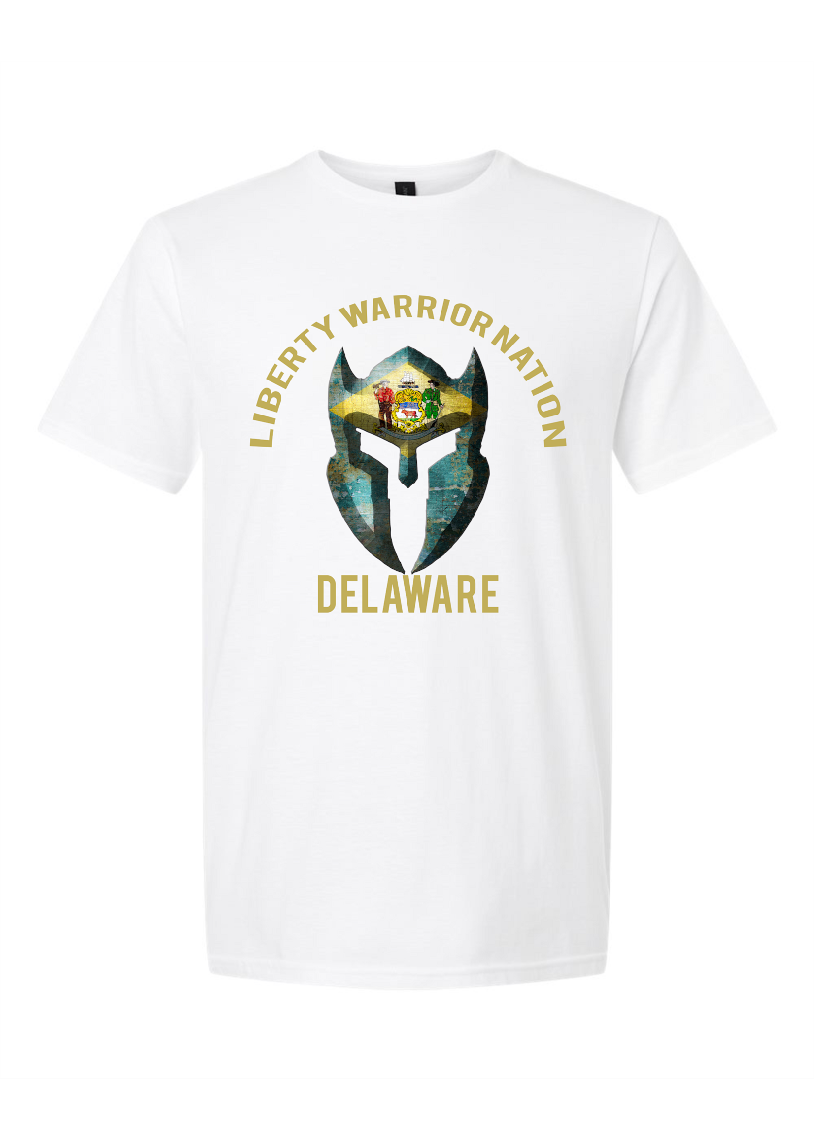 LWN Liberty Warrior Nation Delaware v2 with Text Shirt