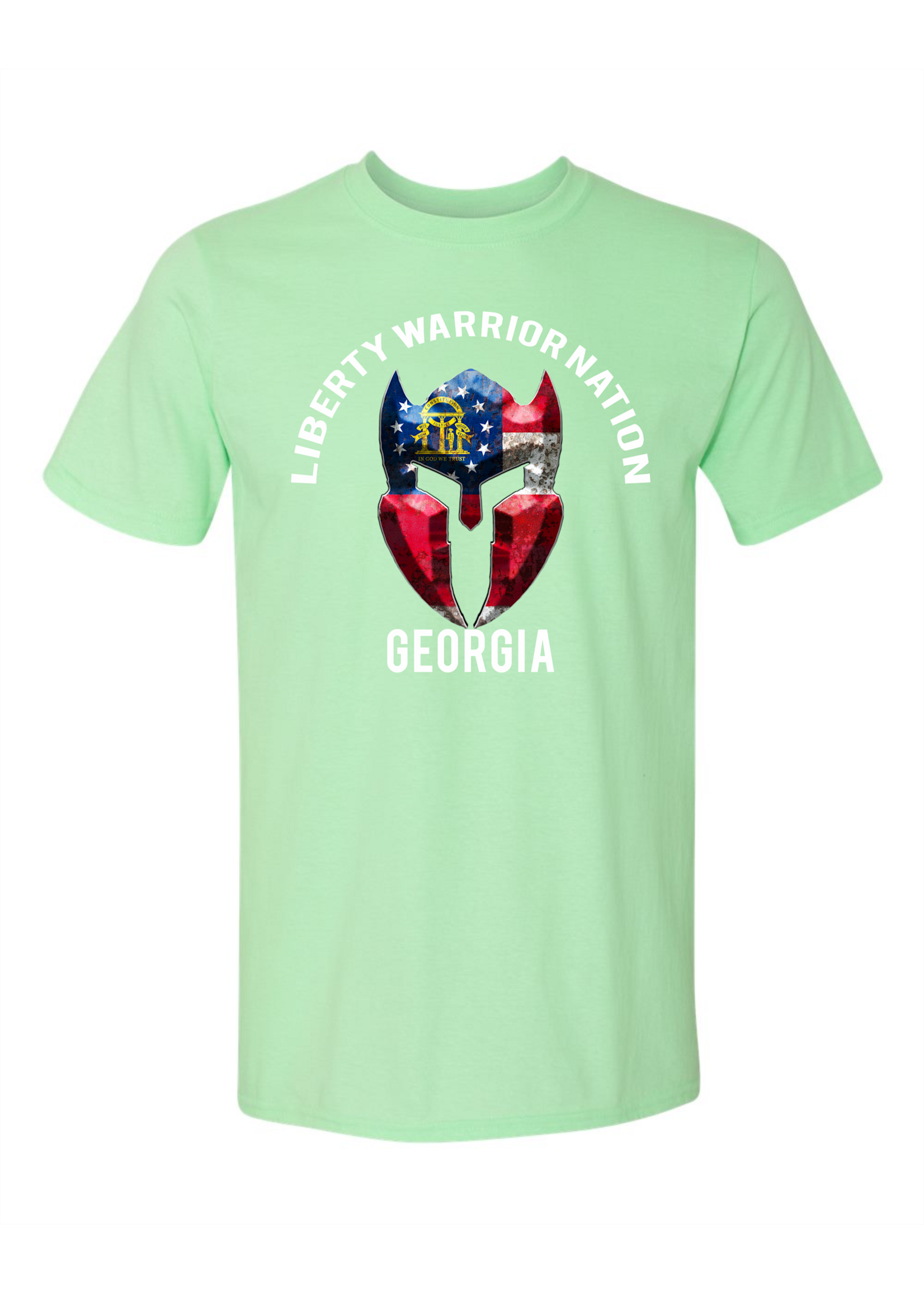 LWN Liberty Warrior Nation Georgia Shirt v2 with Text