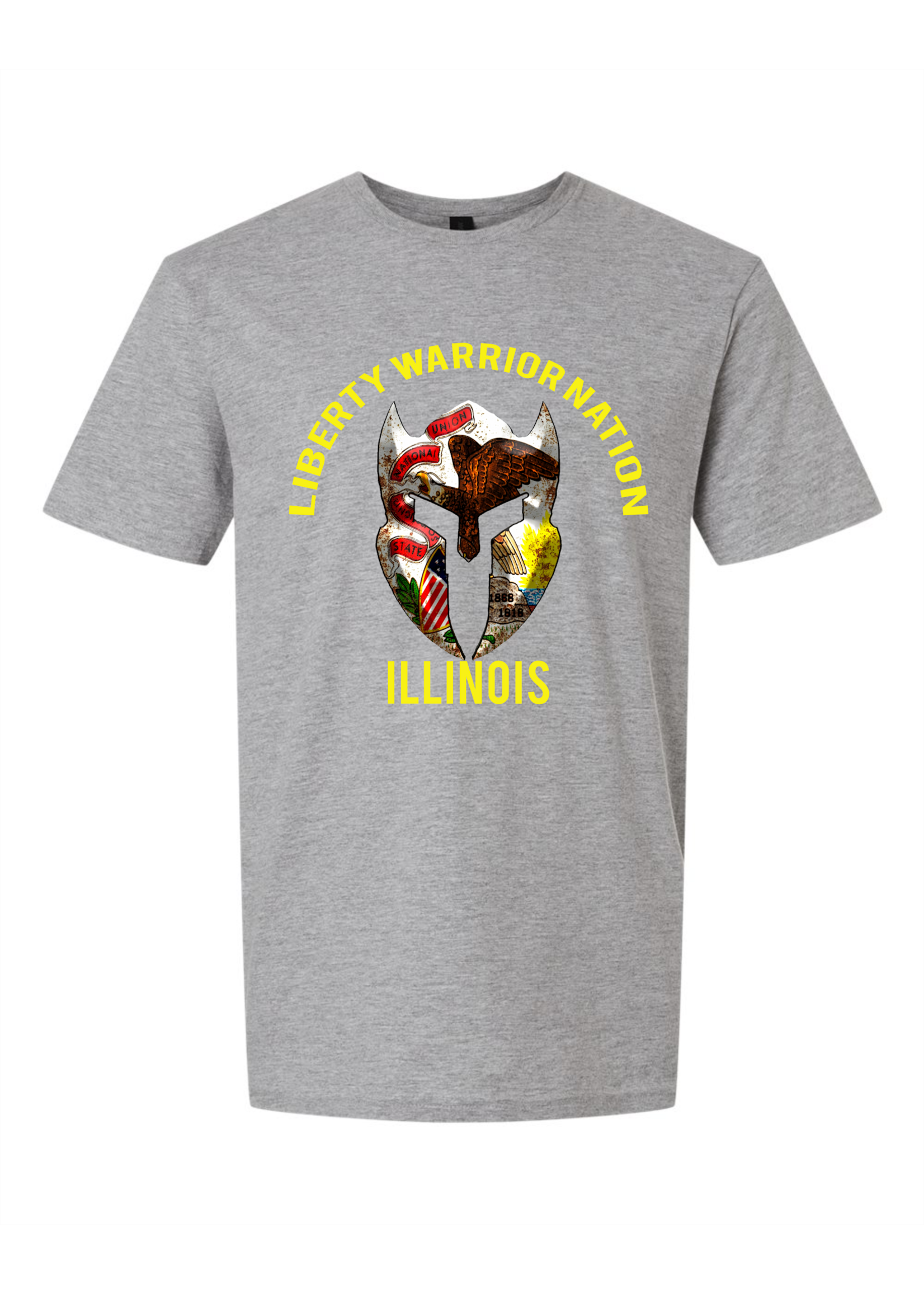 LWN Liberty Warrior Nation Illinois Shirt v2 with Text