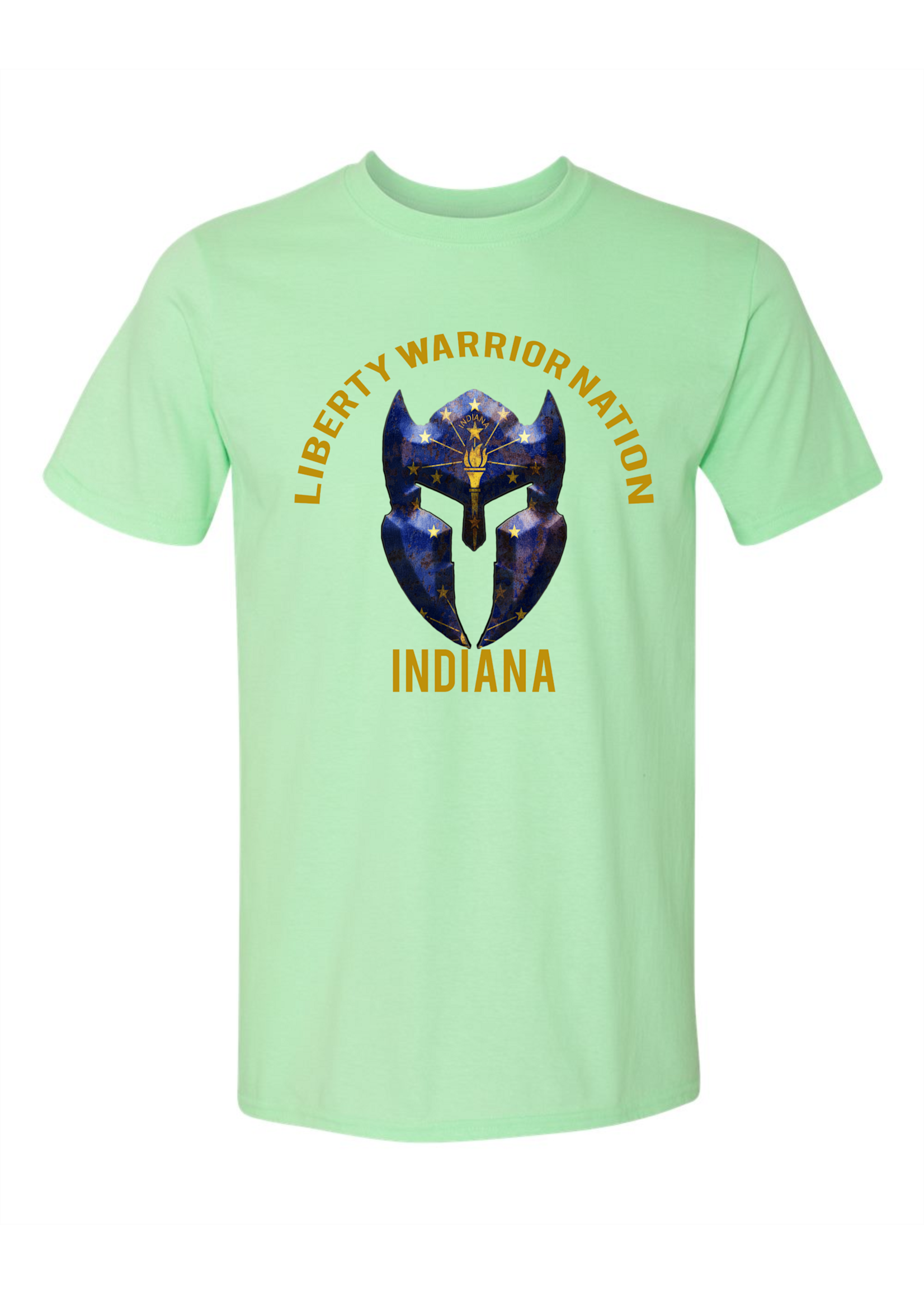 LWN Liberty Warrior Nation Indiana with Text v2 Shirt