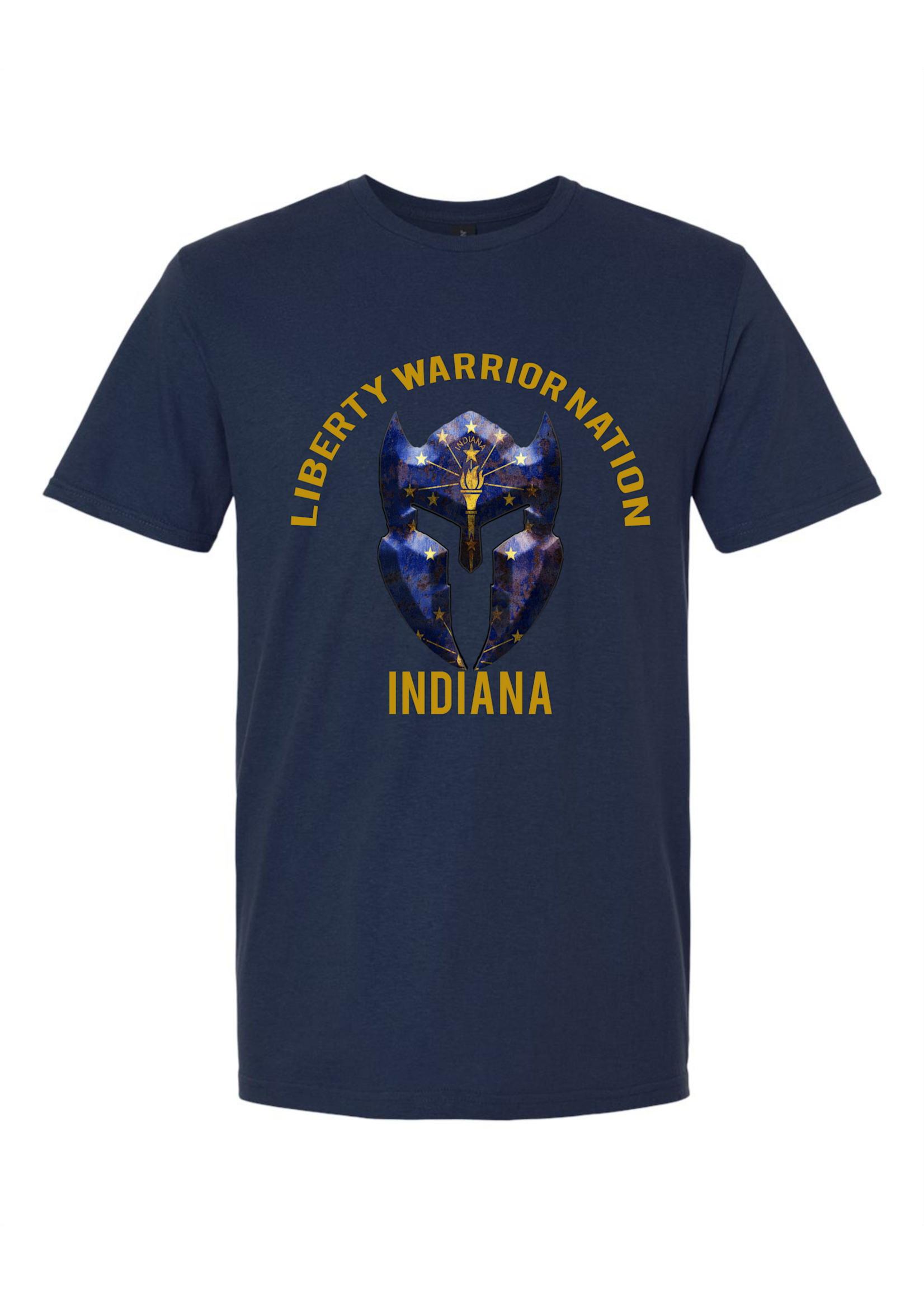 LWN Liberty Warrior Nation Indiana with Text v2 Shirt
