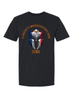 LWN Liberty Warrior Nation Iowa with Text v2 Shirt
