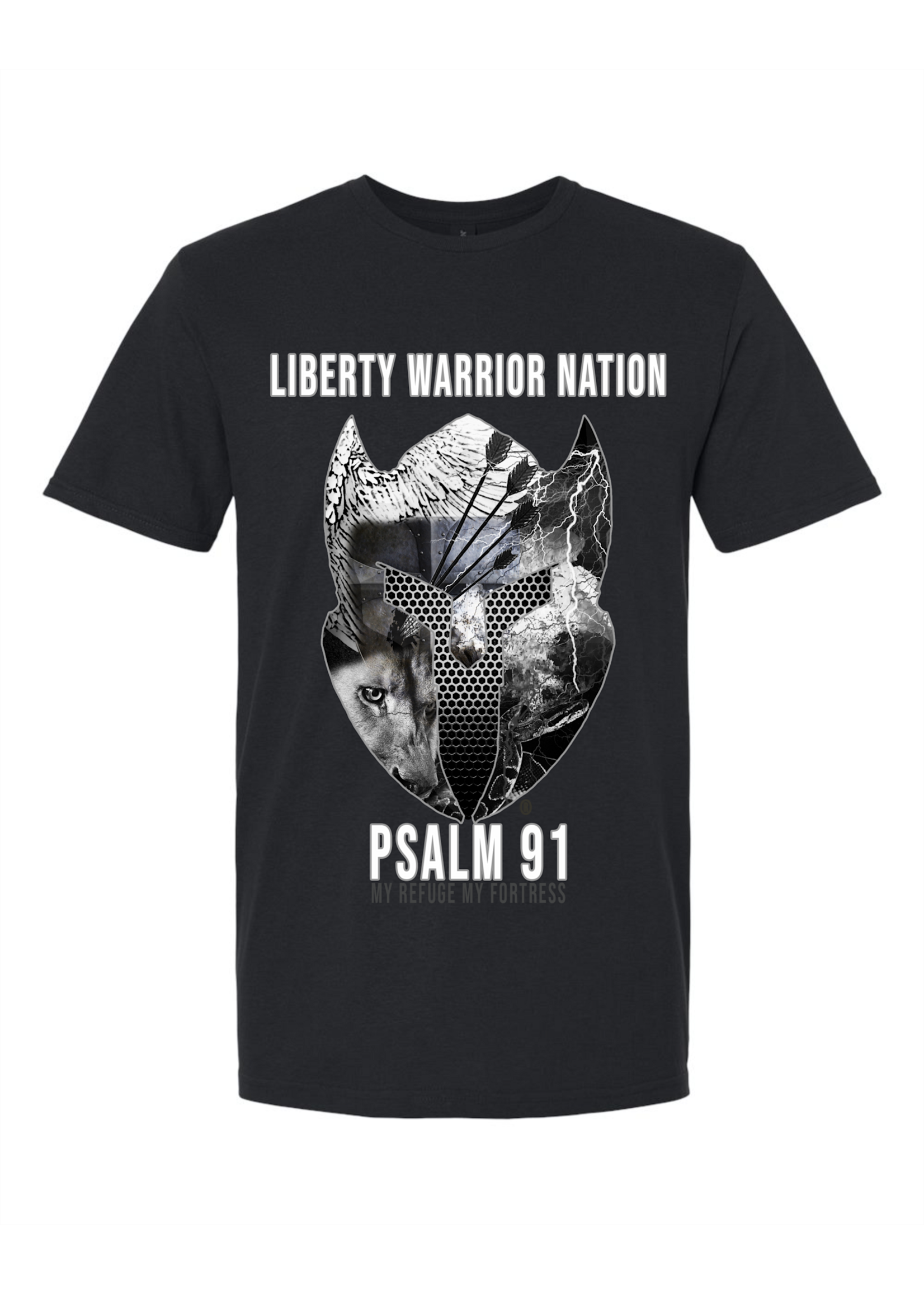 LWN Liberty Warrior Nation Psalm 91 Shirt